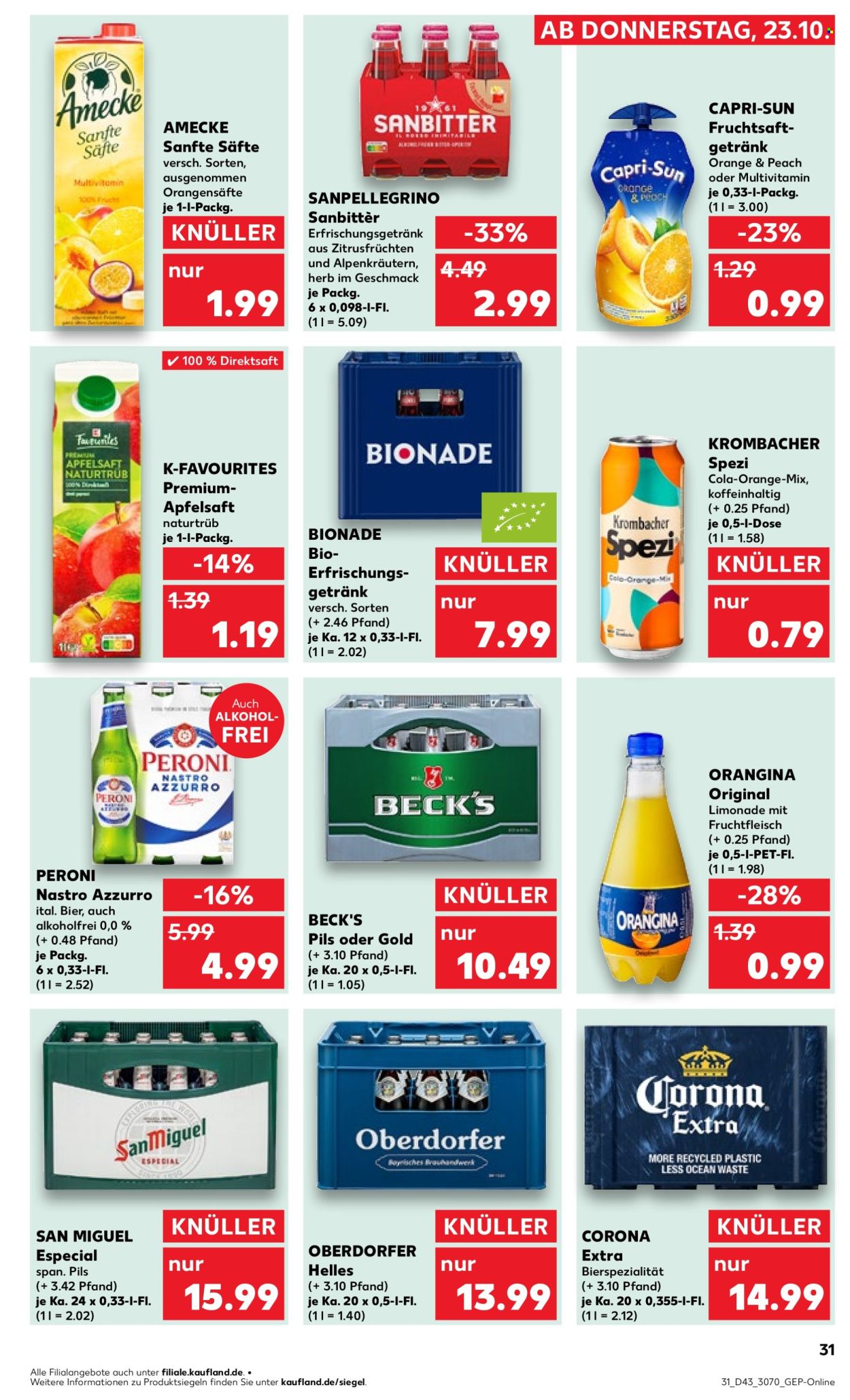 Kaufland Prospekte  - 23.10.2025 - 29.10.2025. Seite 31
