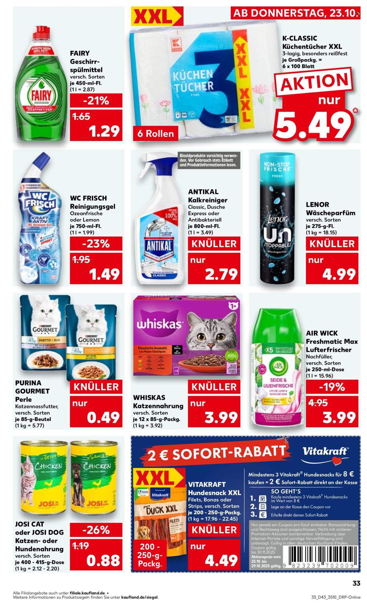 Kaufland Prospekte  - 23.10.2025 - 29.10.2025. Seite 33