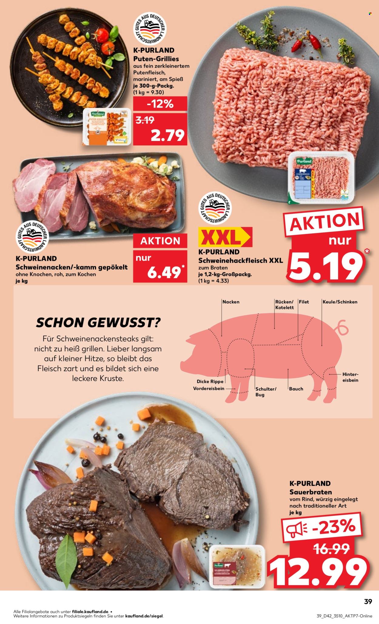 Kaufland Prospekte  - 20.10.2025 - 22.10.2025. Seite 39