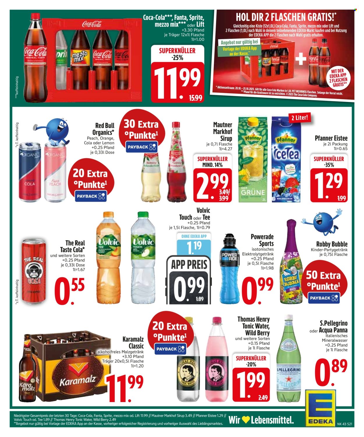Edeka Prospekte  - 20.10.2025 - 25.10.2025. Seite 21