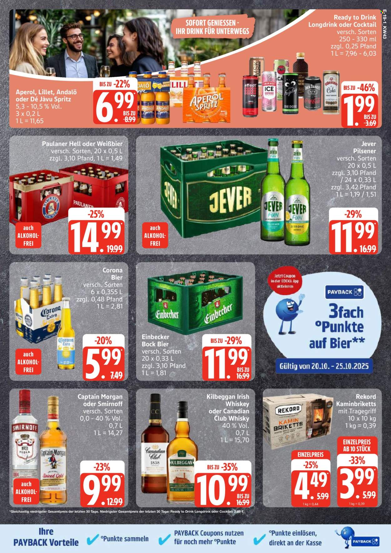 Edeka Prospekte  - 20.10.2025 - 25.10.2025. Seite 19