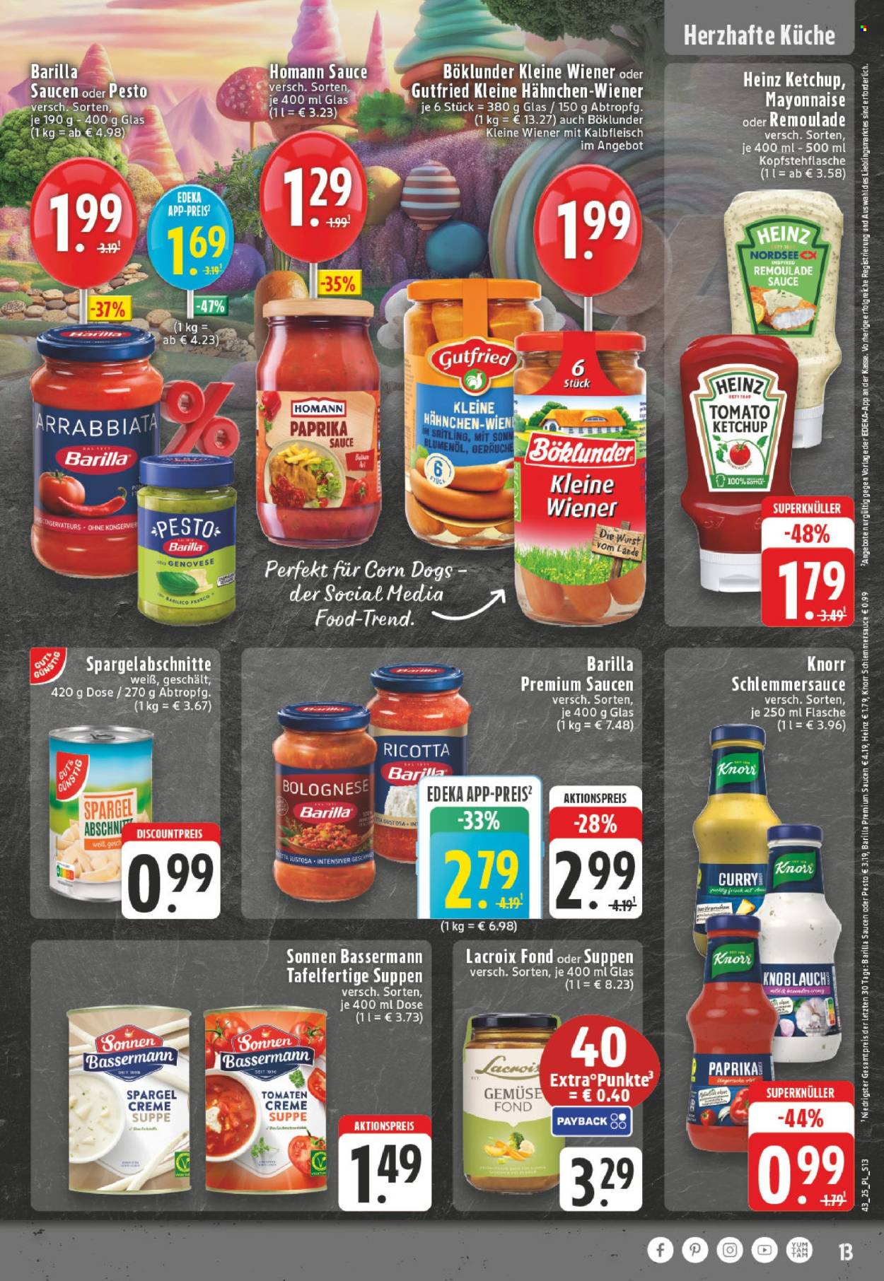 Edeka Prospekte  - 20.10.2025 - 25.10.2025. Seite 13