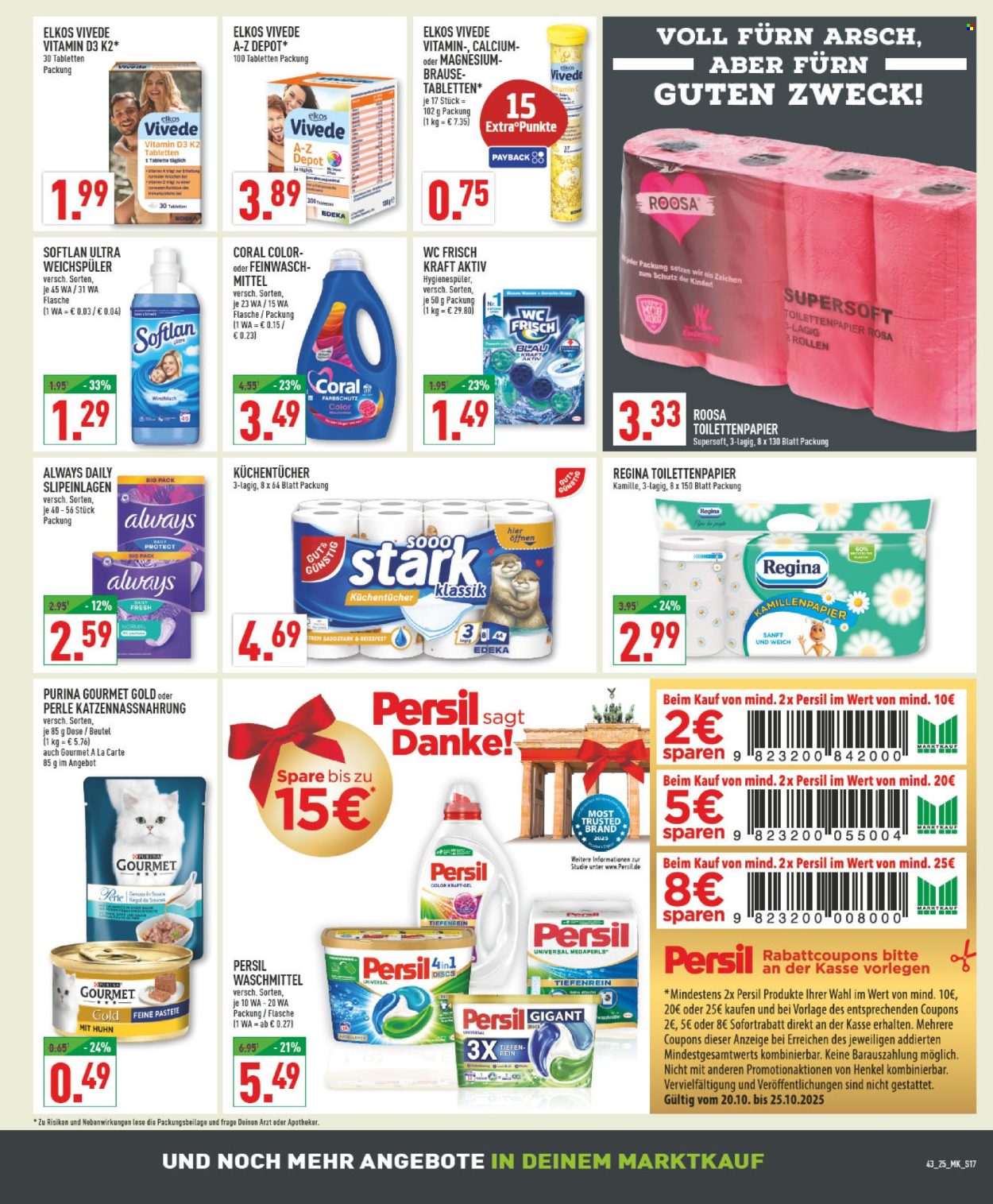 Marktkauf Prospekte  - 20.10.2025 - 25.10.2025. Seite 19