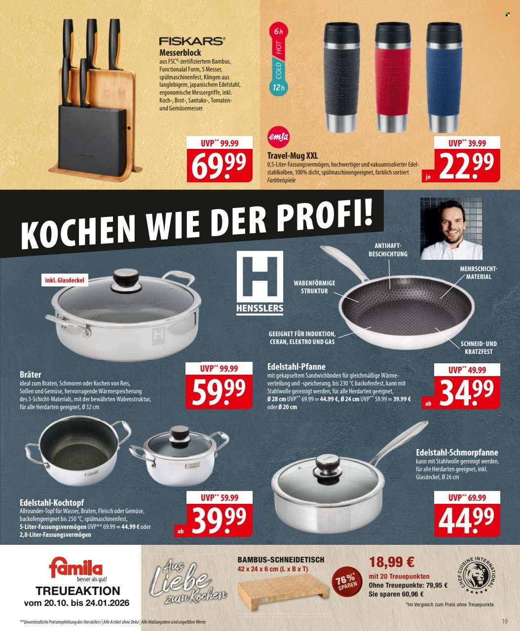 famila Prospekte  - 20.10.2025 - 25.10.2025. Seite 19