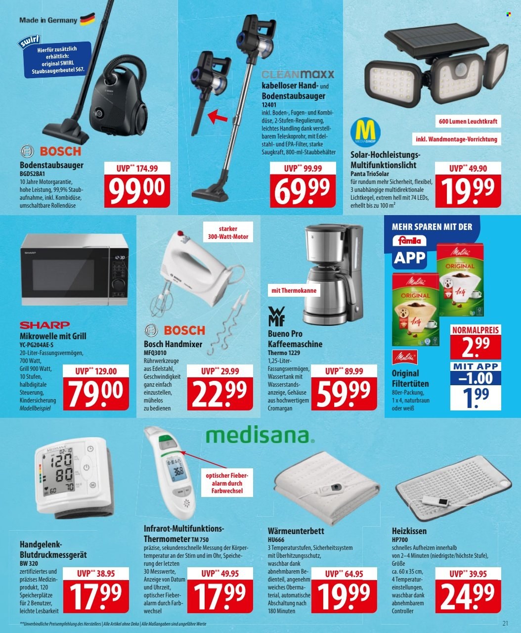 famila Prospekte  - 20.10.2025 - 25.10.2025. Seite 21