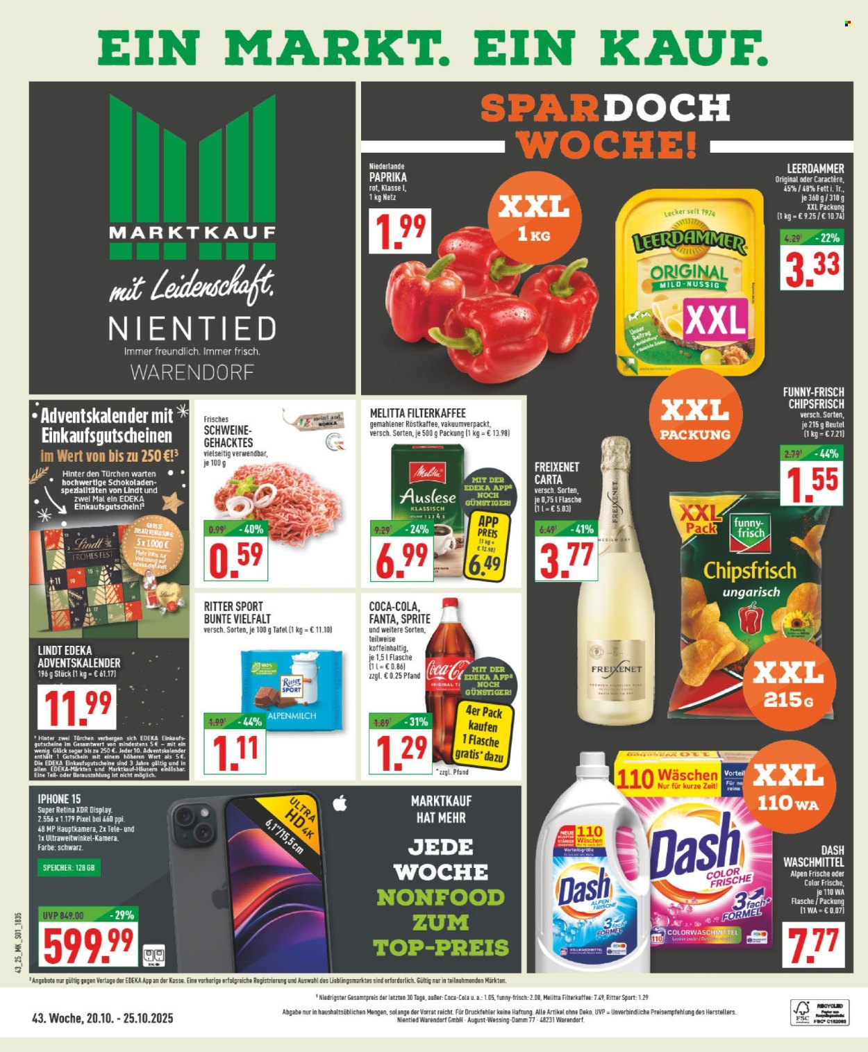 Marktkauf Prospekte  - 20.10.2025 - 25.10.2025. Seite 1