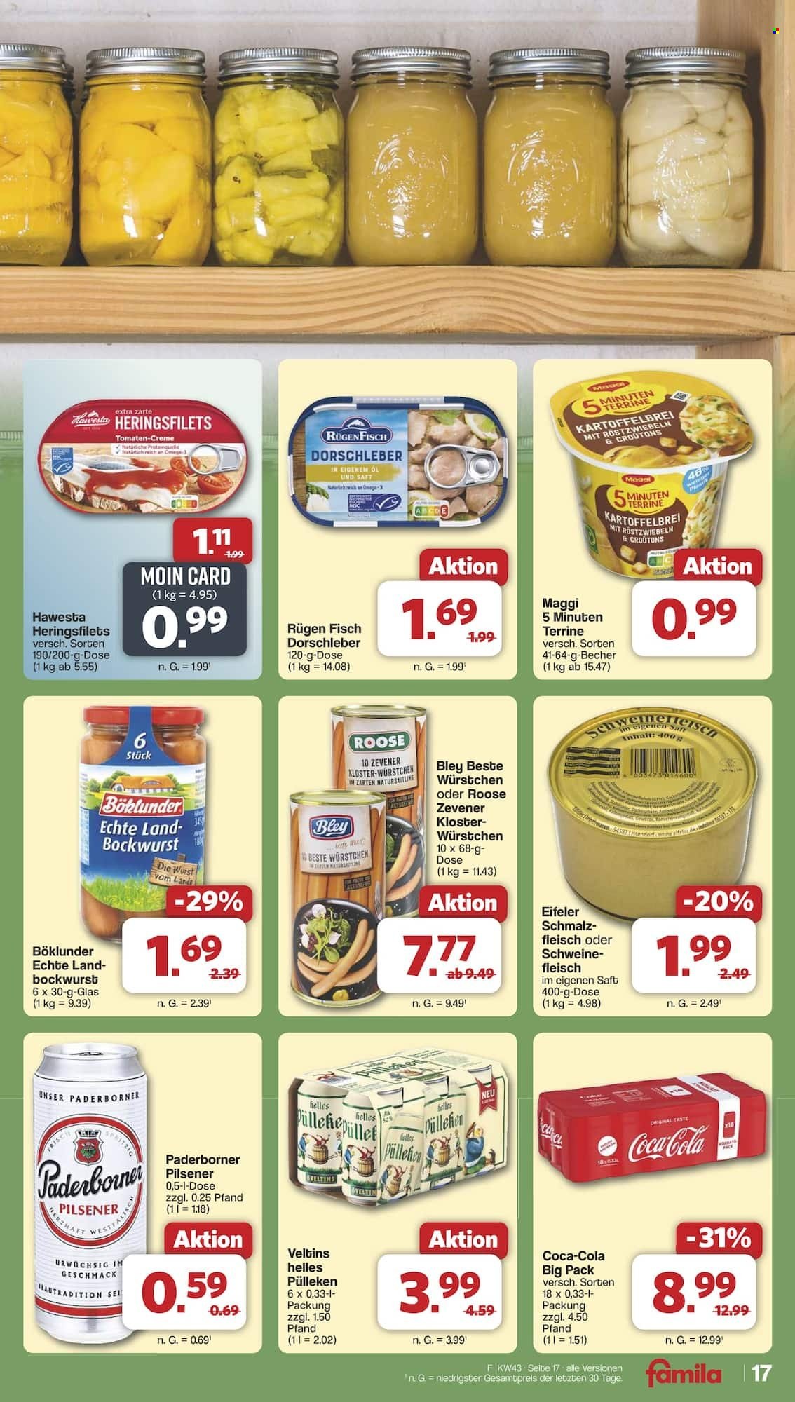 famila Prospekte  - 20.10.2025 - 25.10.2025. Seite 19