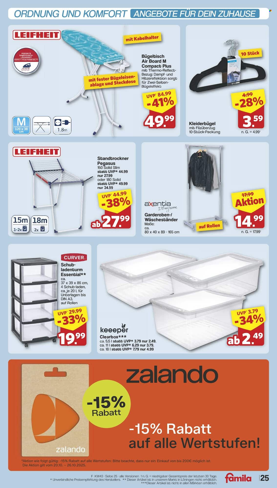 famila Prospekte  - 20.10.2025 - 25.10.2025. Seite 28