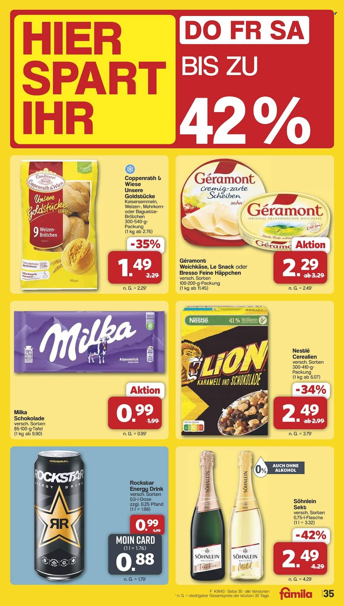 famila Prospekte  - 20.10.2025 - 25.10.2025. Seite 40