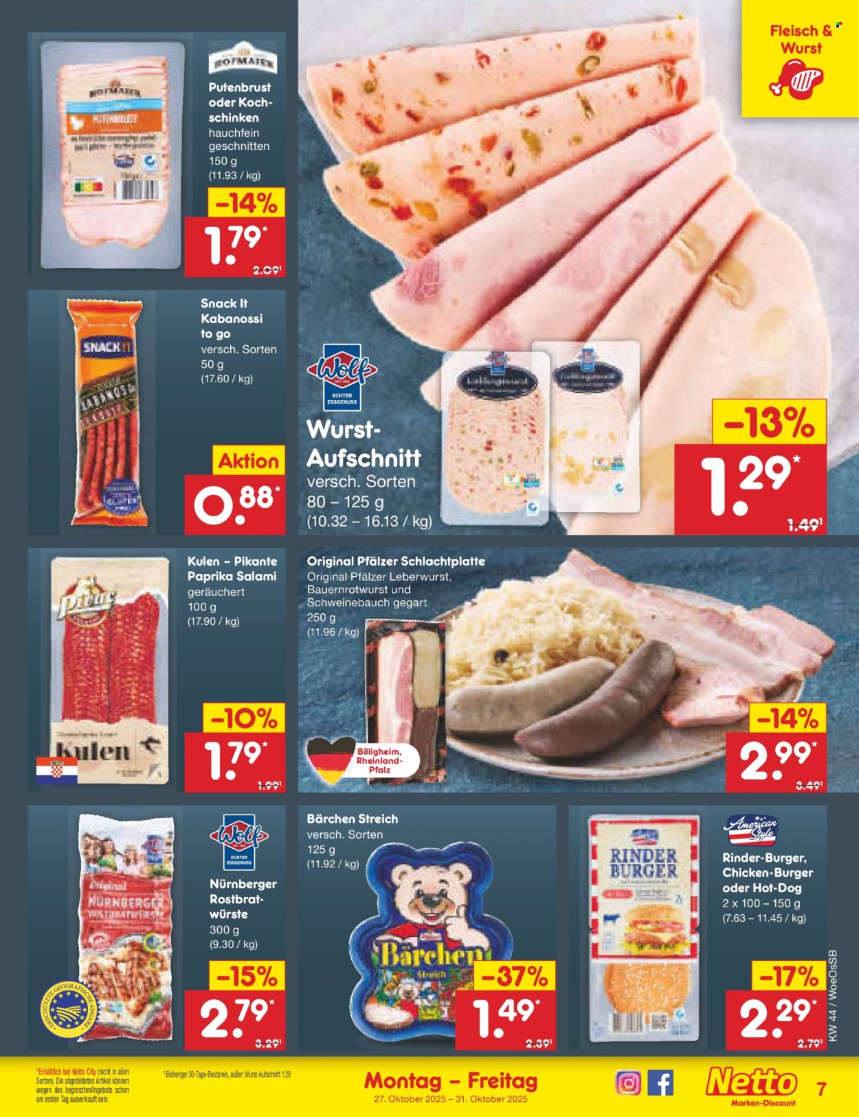 Netto Marken-Discount Prospekte  - 27.10.2025 - 31.10.2025. Seite 9