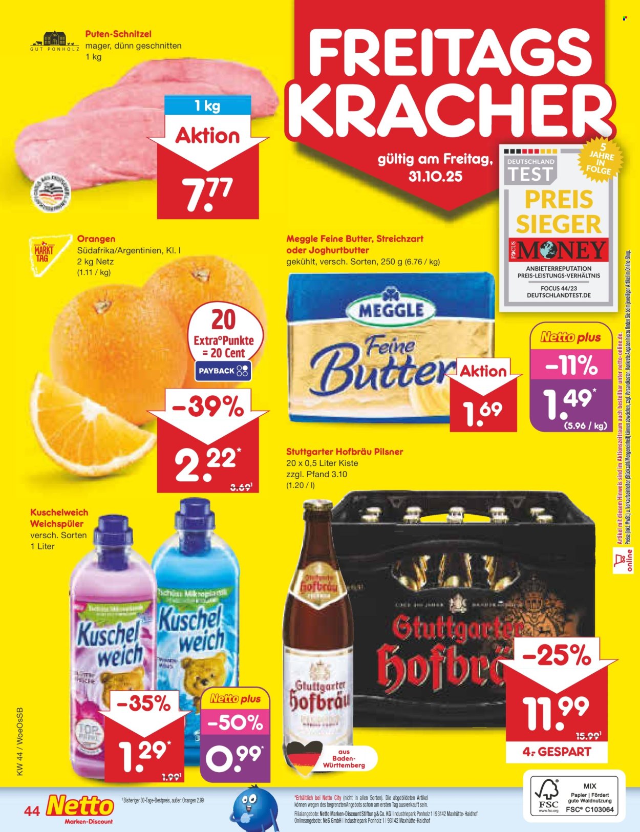 Netto Marken-Discount Prospekte  - 27.10.2025 - 31.10.2025. Seite 48