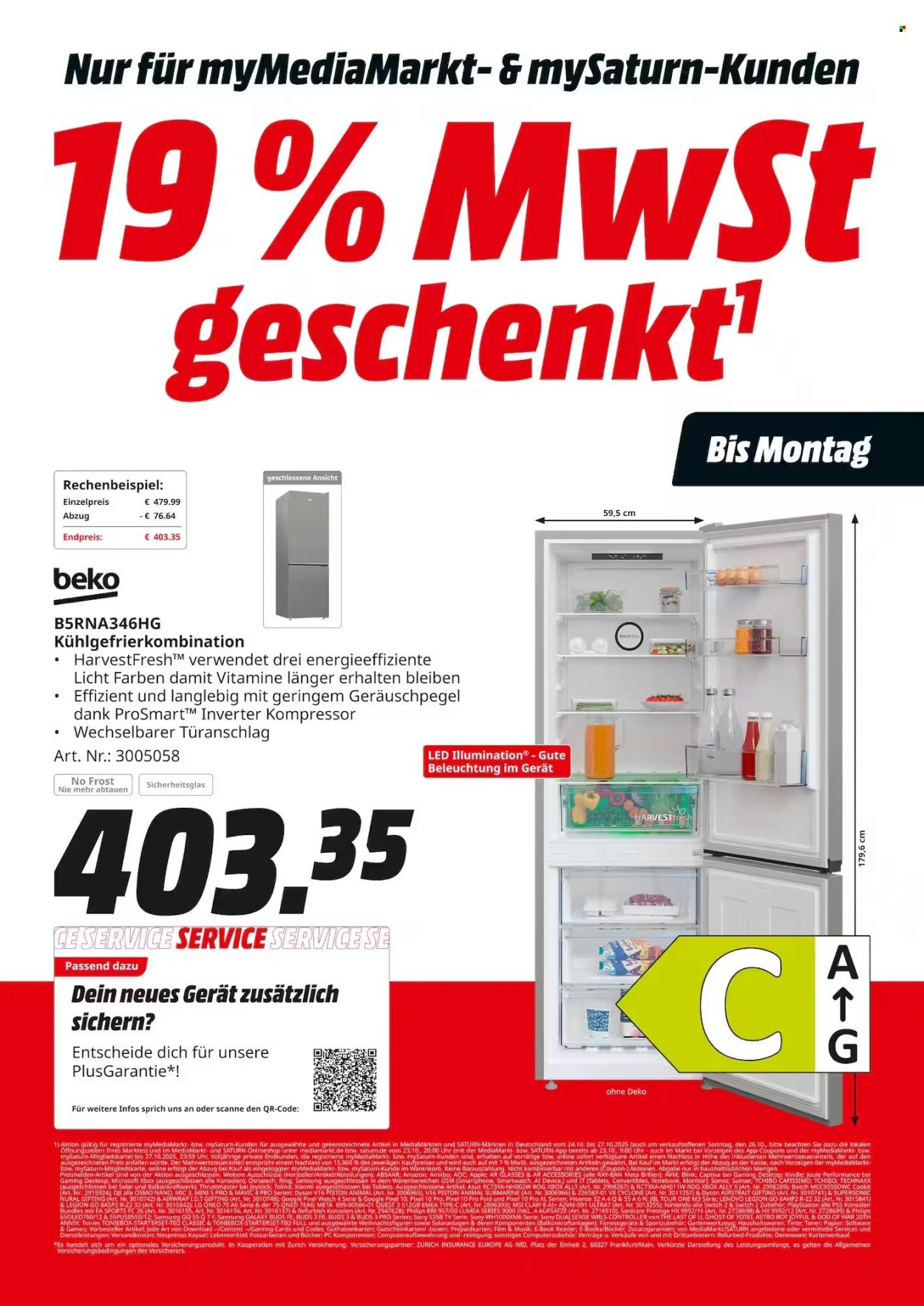 MediaMarkt Prospekte  - 23.10.2025 - 27.10.2025. Seite 7
