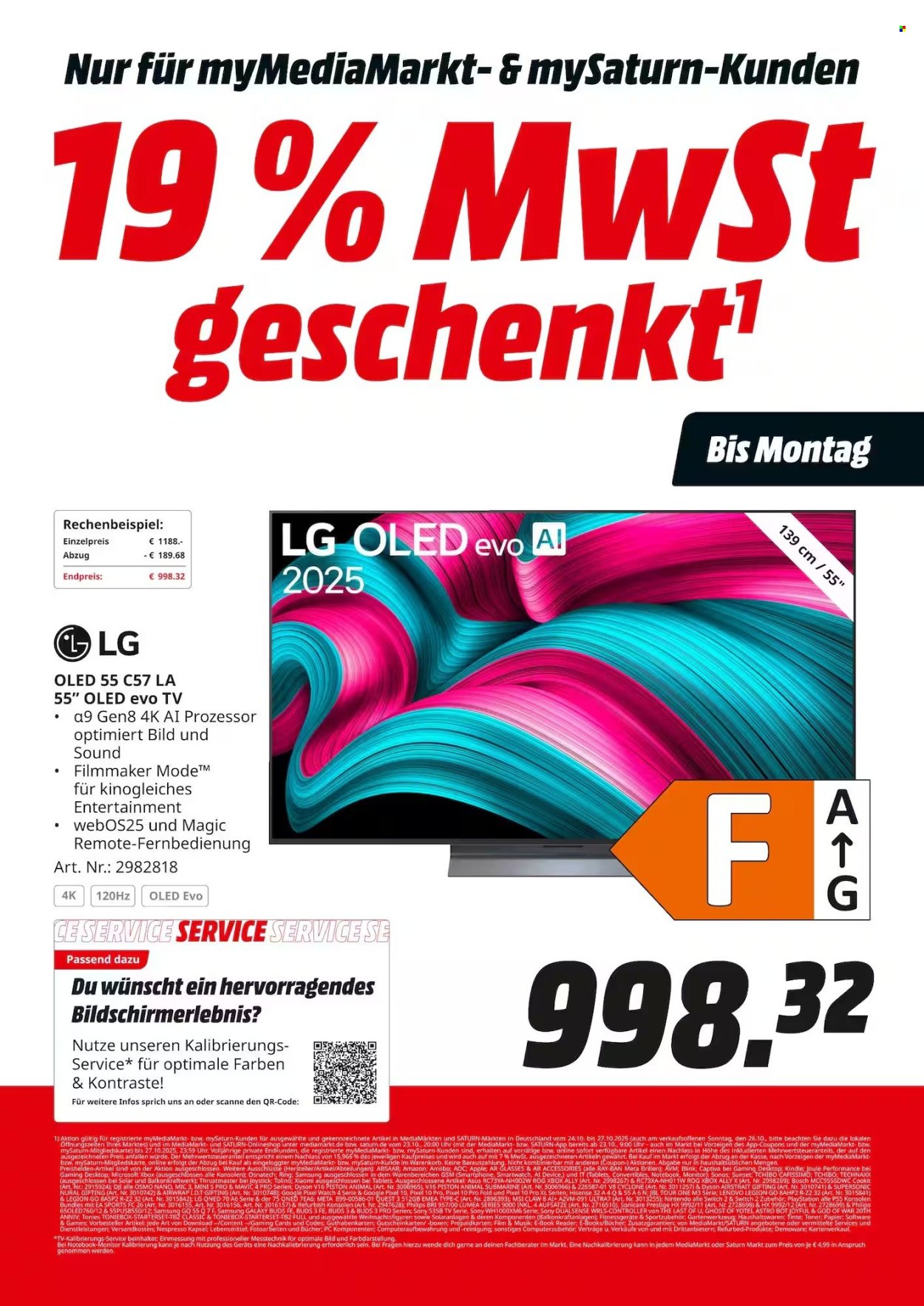 MediaMarkt Prospekte  - 23.10.2025 - 27.10.2025. Seite 9