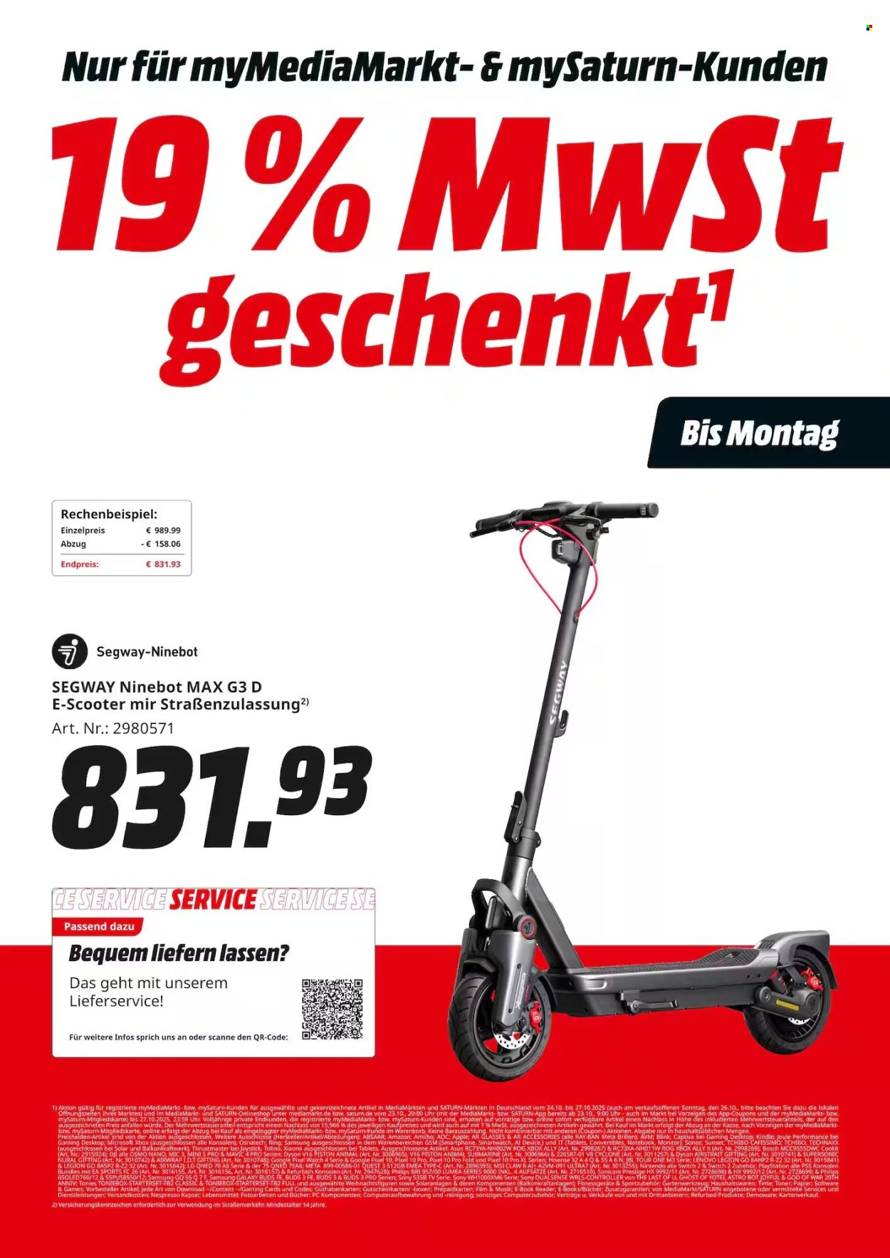 MediaMarkt Prospekte  - 23.10.2025 - 27.10.2025. Seite 21