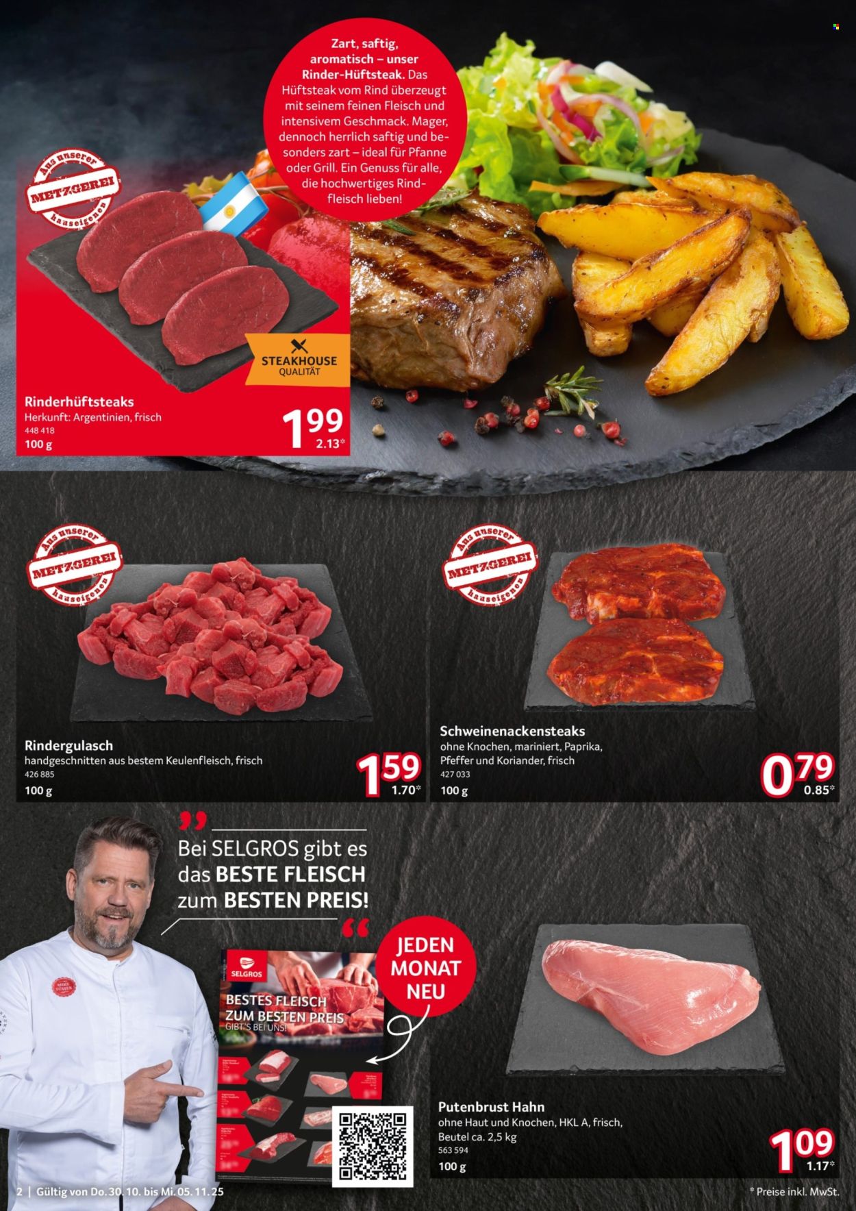 Selgros Prospekte  - 30.10.2025 - 5.11.2025. Seite 2