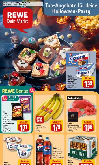 Prospekte REWE - 27.10.2025 - 2.11.2025.