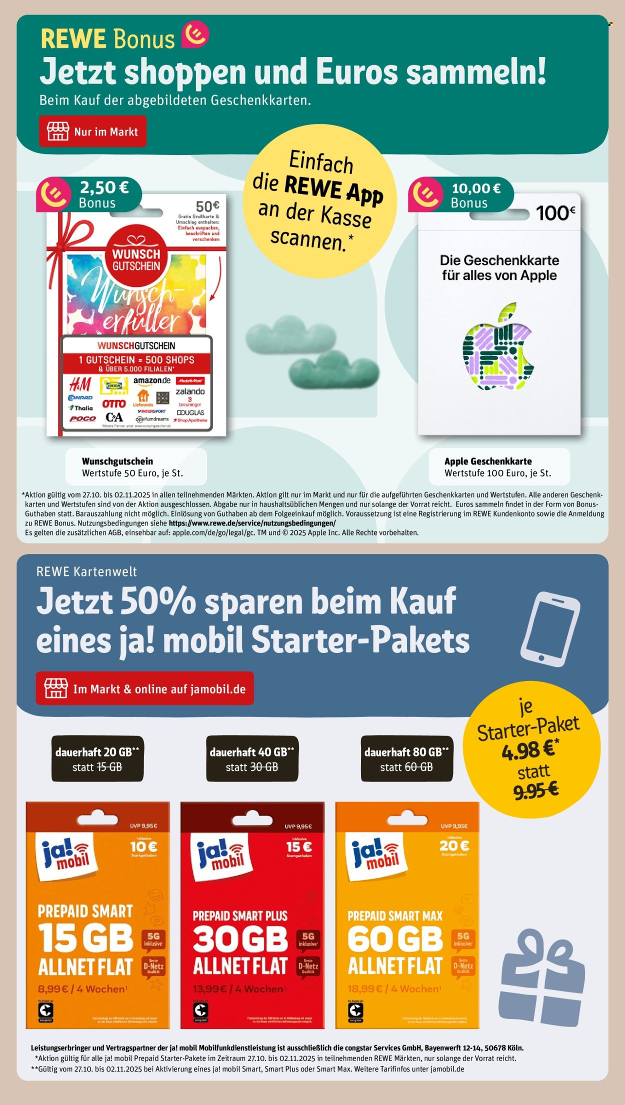 REWE Prospekte  - 27.10.2025 - 2.11.2025. Seite 32