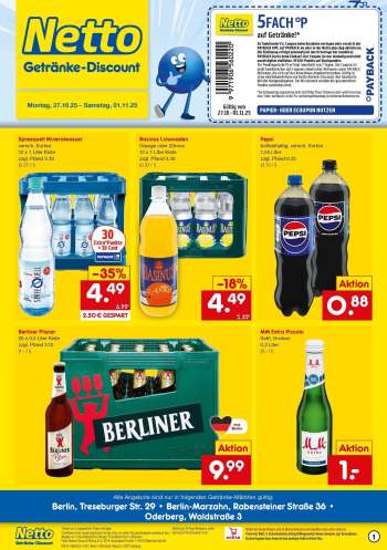 Prospekte Netto Marken-Discount - 27.10.2025 - 1.11.2025.