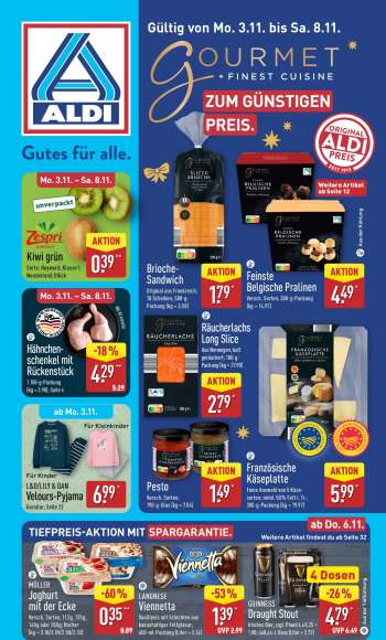 Prospekte ALDI Nord - 3.11.2025 - 8.11.2025.