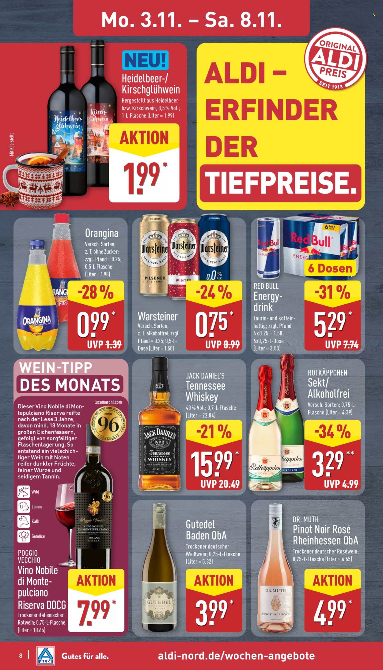 ALDI Nord Prospekte  - 3.11.2025 - 8.11.2025. Seite 8