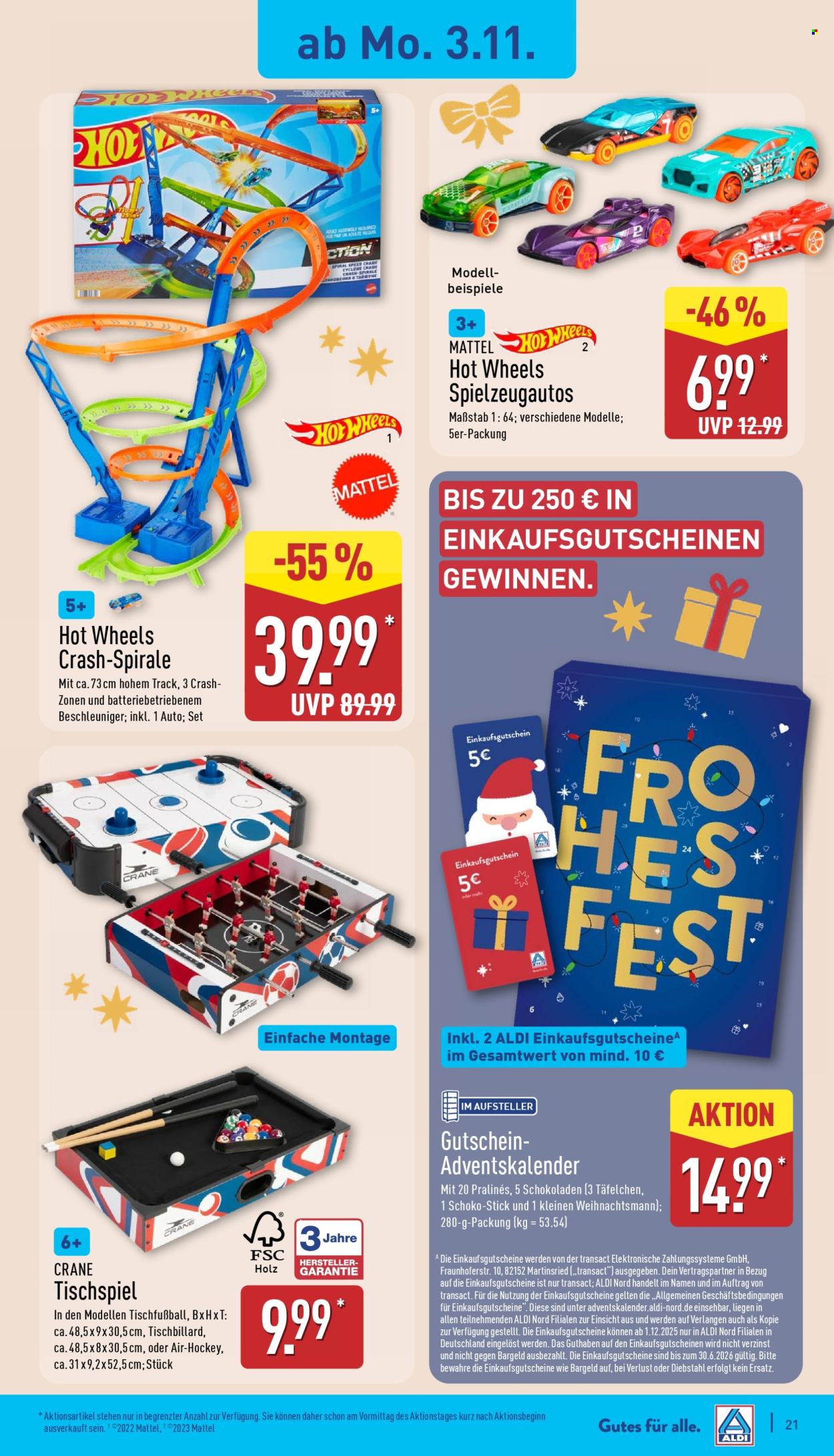 ALDI Nord Prospekte  - 3.11.2025 - 8.11.2025. Seite 21
