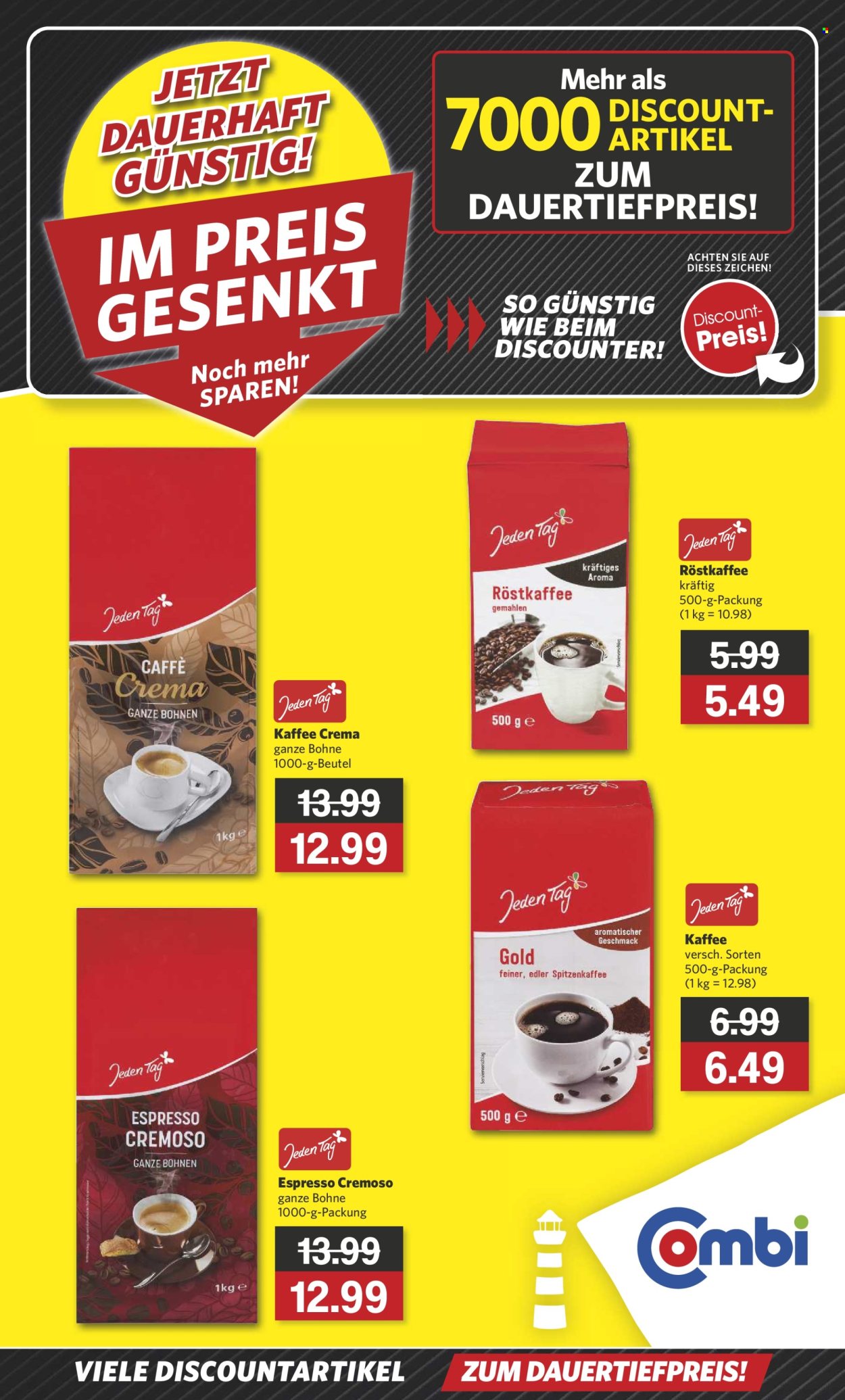 Combi Prospekte  - 26.10.2025 - 1.11.2025. Seite 1