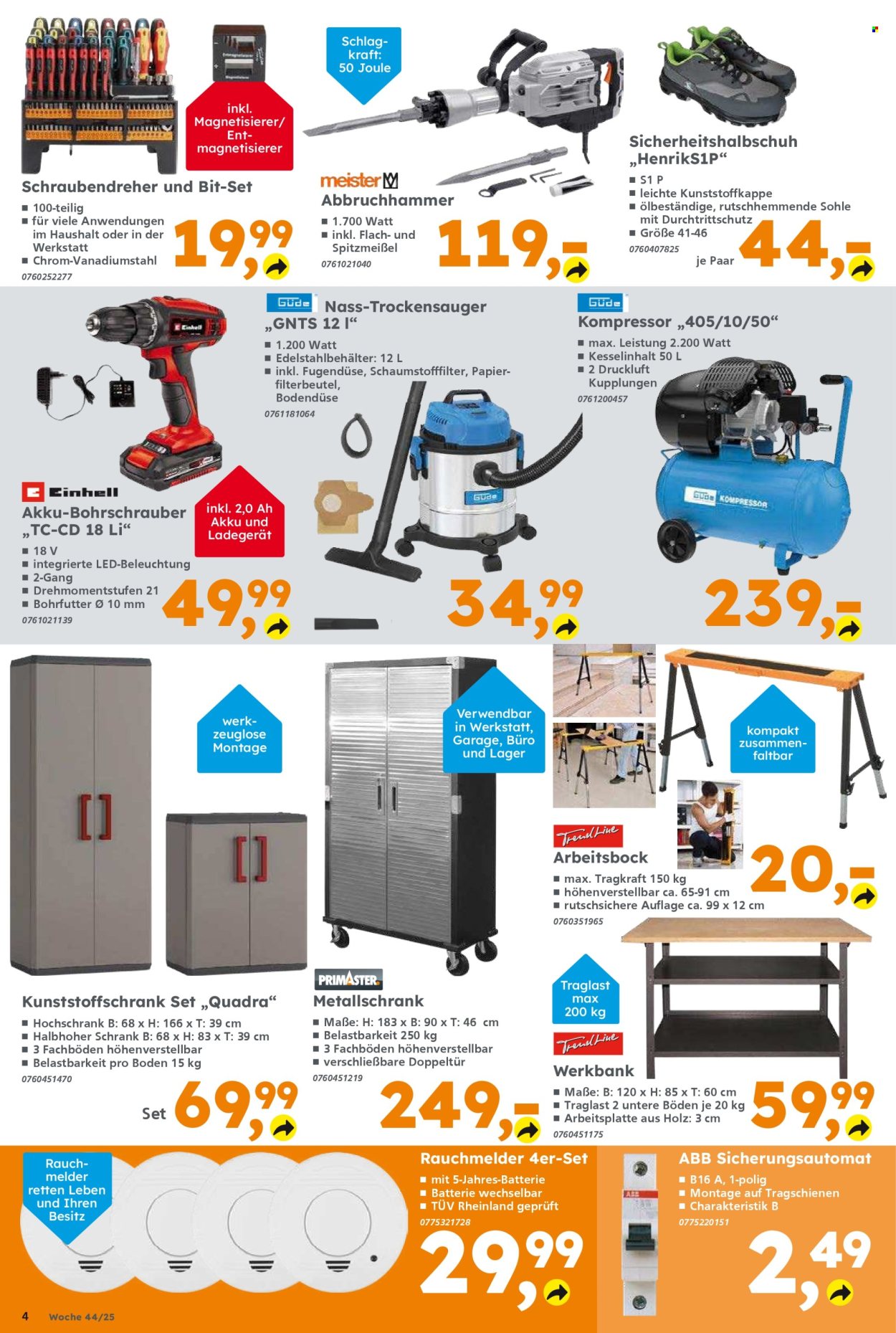 Globus Baumarkt Prospekte  - 27.10.2025 - 1.11.2025. Seite 4