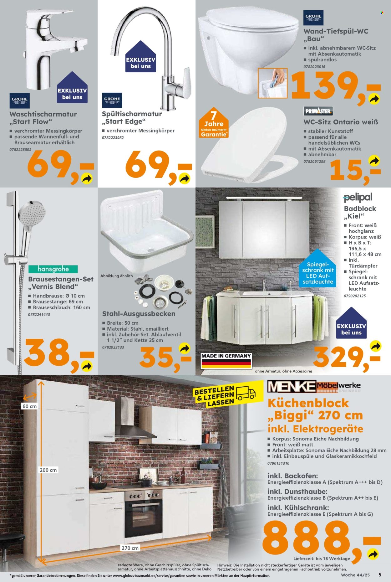 Globus Baumarkt Prospekte  - 27.10.2025 - 1.11.2025. Seite 5