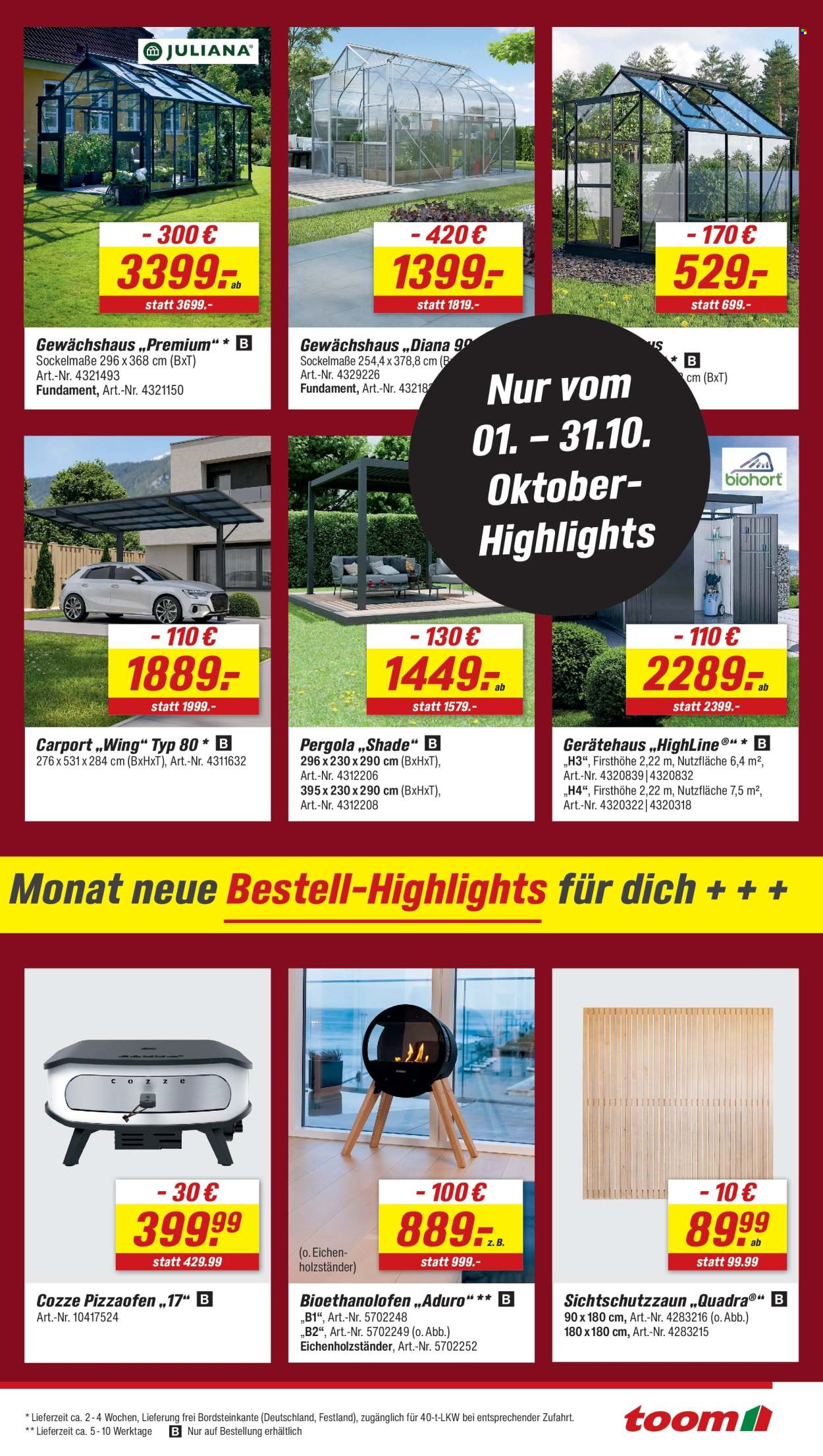 toom Baumarkt Prospekte  - 25.10.2025 - 31.10.2025. Seite 9