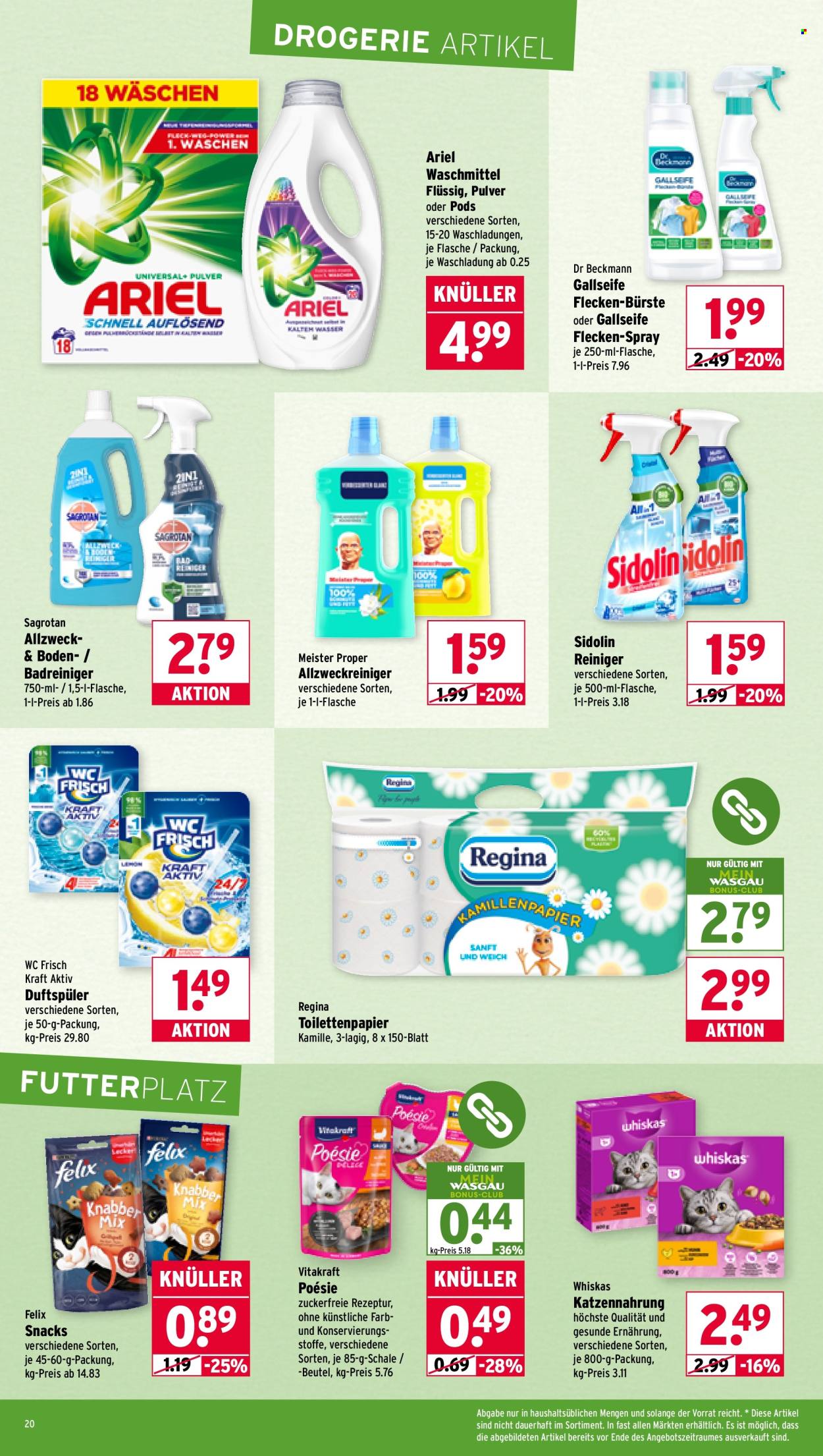 Wasgau Prospekte  - 27.10.2025 - 31.10.2025. Seite 20