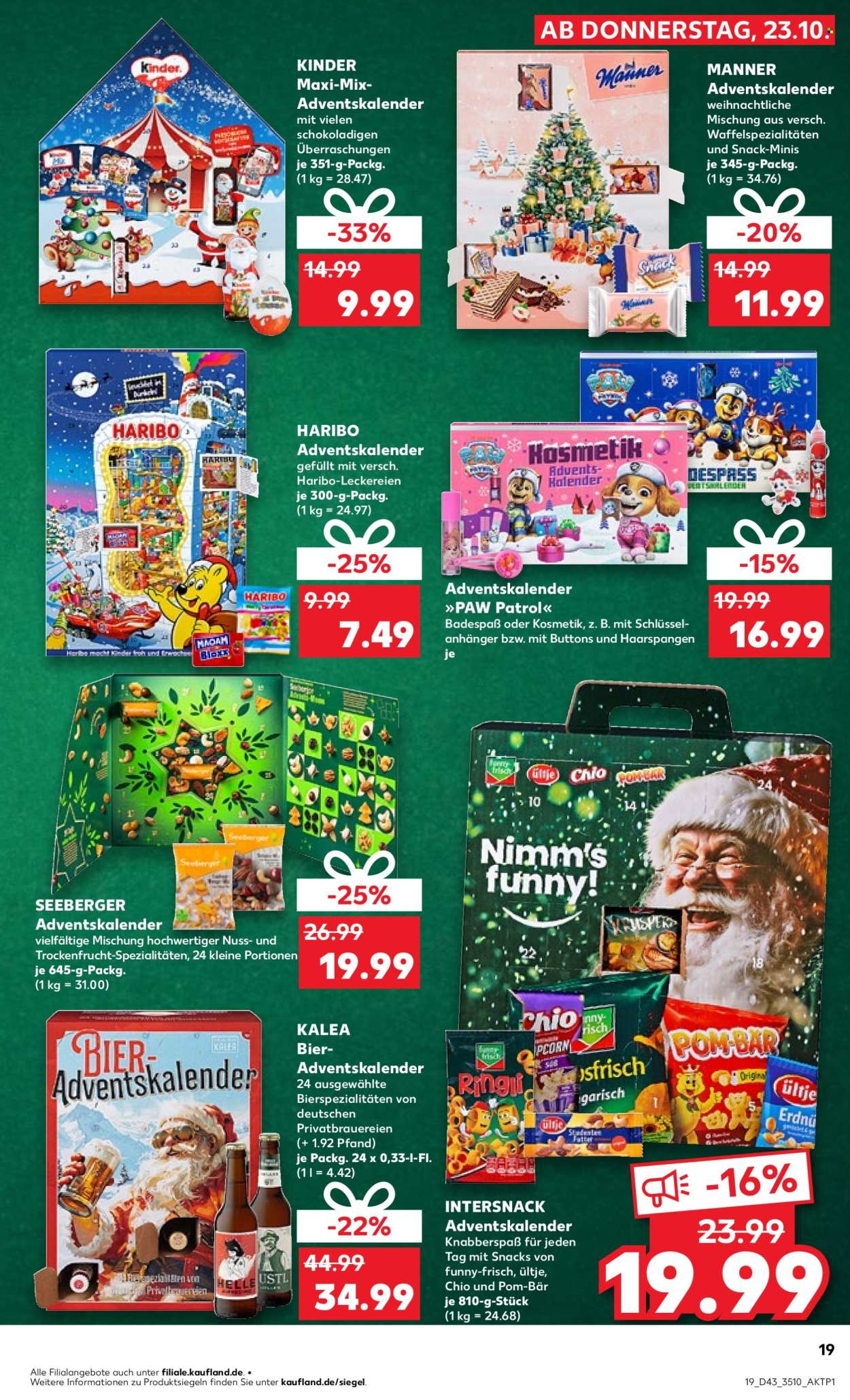 Kaufland Prospekte  - 27.10.2025 - 29.10.2025. Seite 19