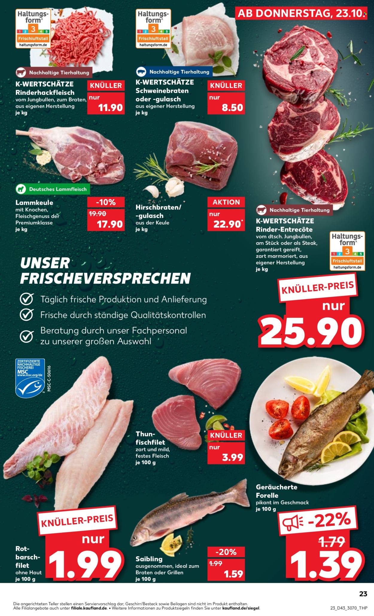 Kaufland Prospekte  - 27.10.2025 - 29.10.2025. Seite 23