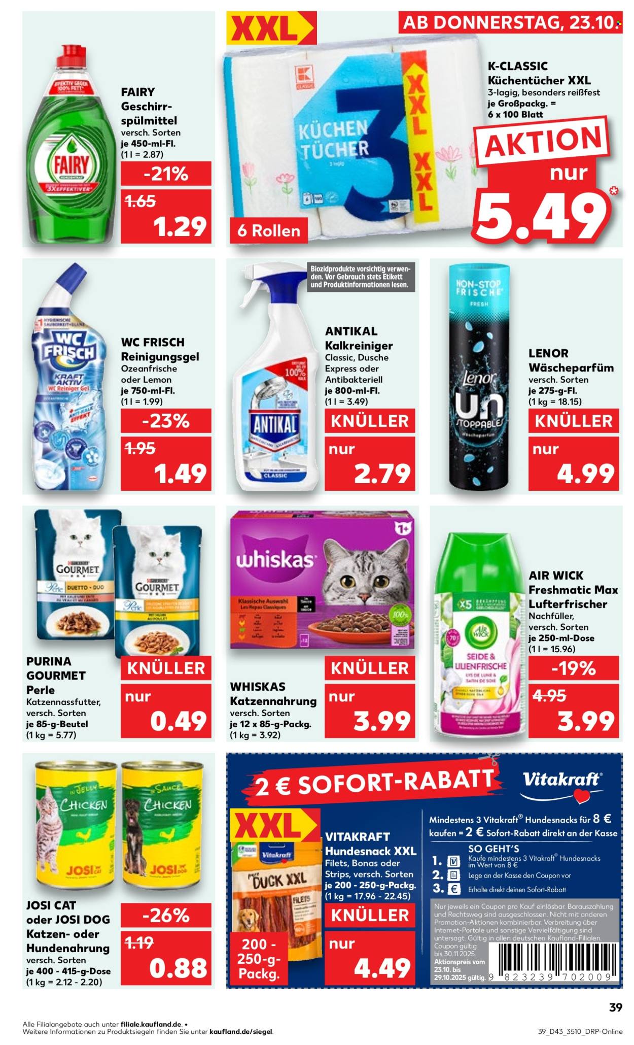 Kaufland Prospekte  - 27.10.2025 - 29.10.2025. Seite 39
