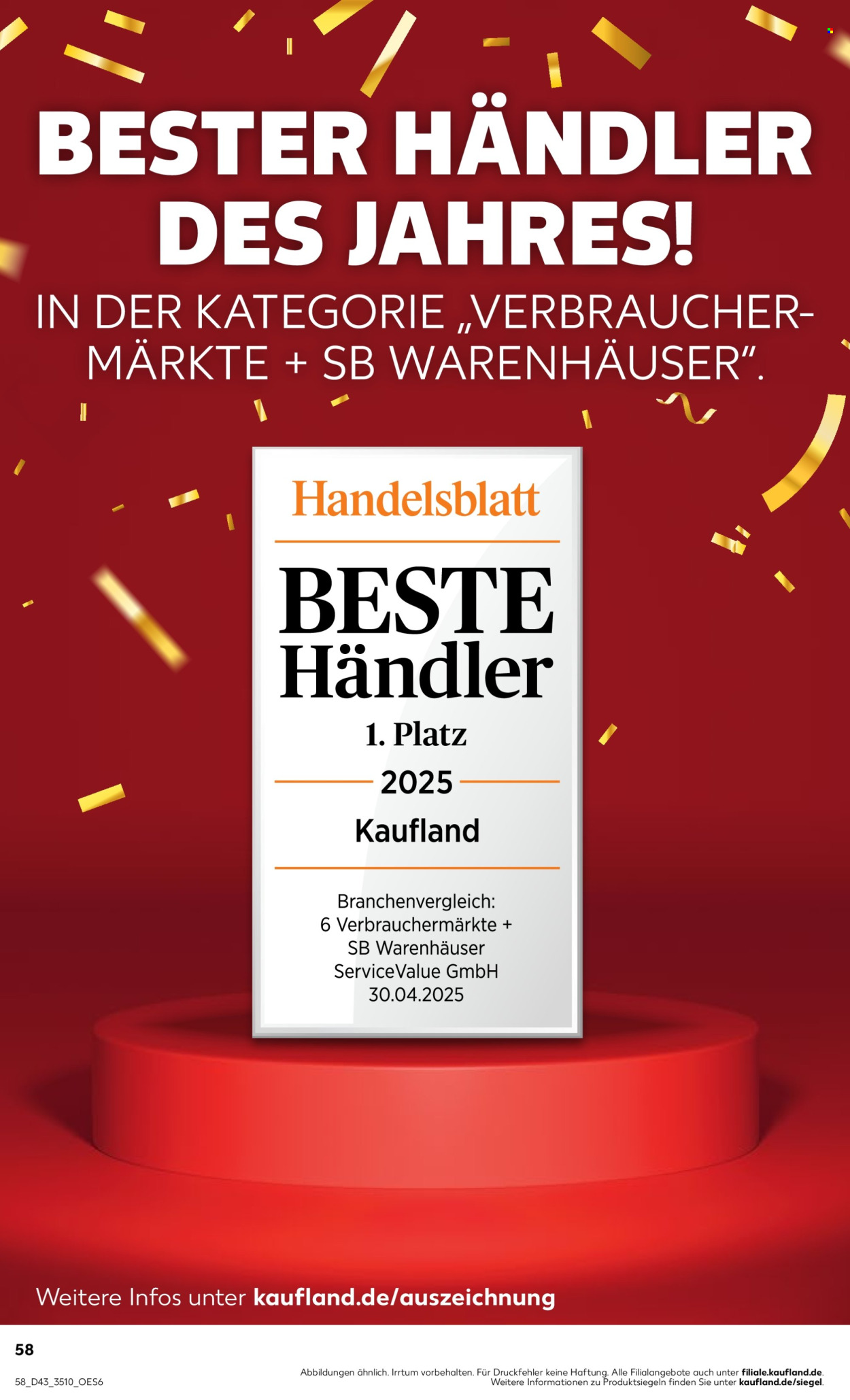 Kaufland Prospekte  - 27.10.2025 - 29.10.2025. Seite 58