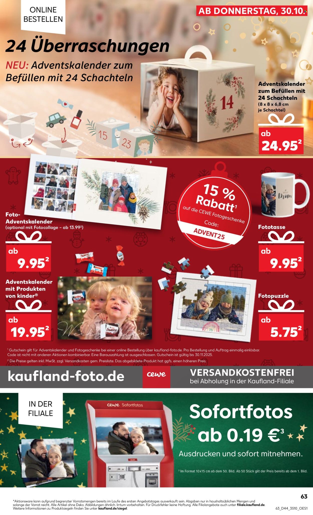 Kaufland Prospekte  - 30.10.2025 - 5.11.2025. Seite 63