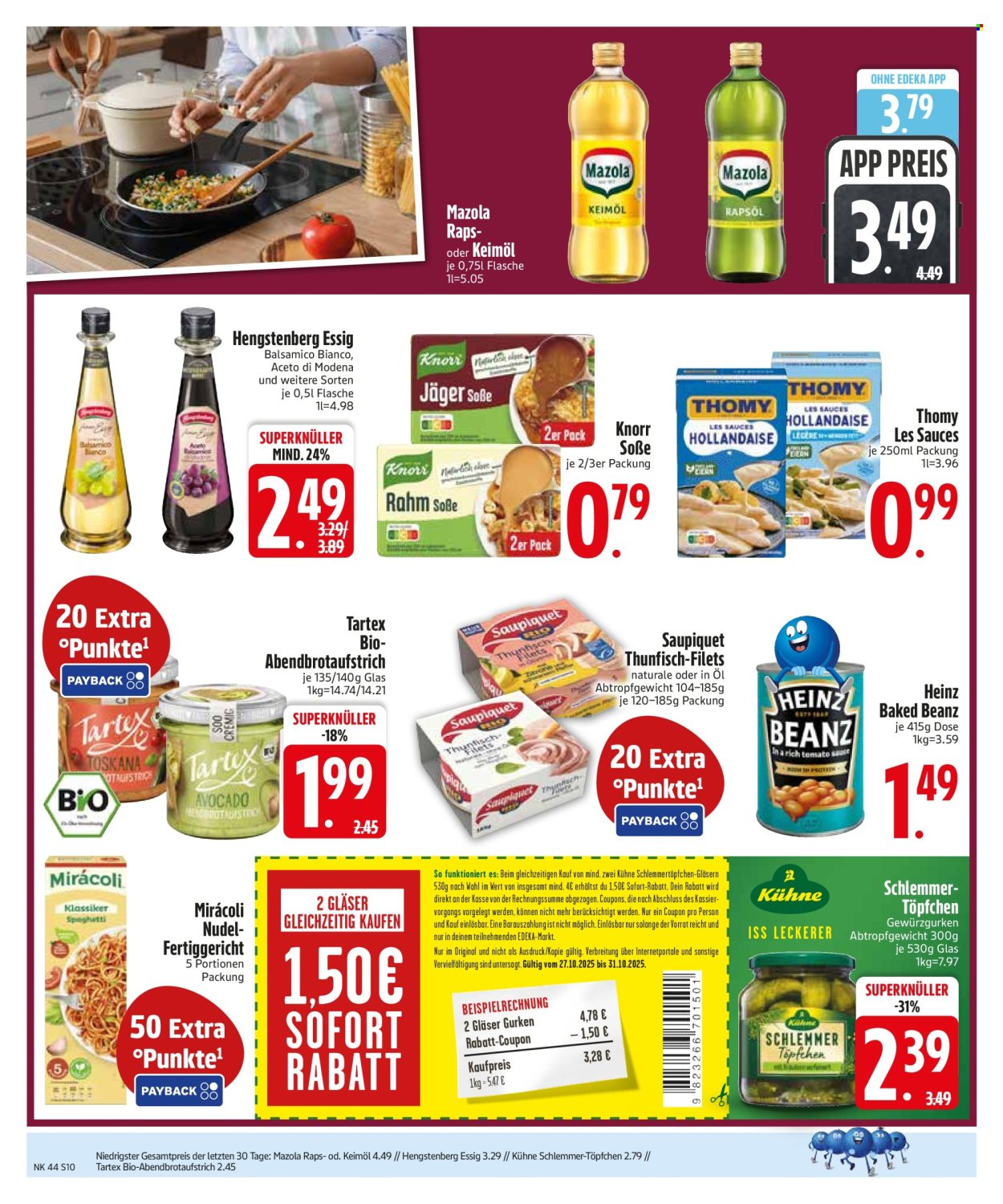 Edeka Prospekte  - 27.10.2025 - 31.10.2025. Seite 10