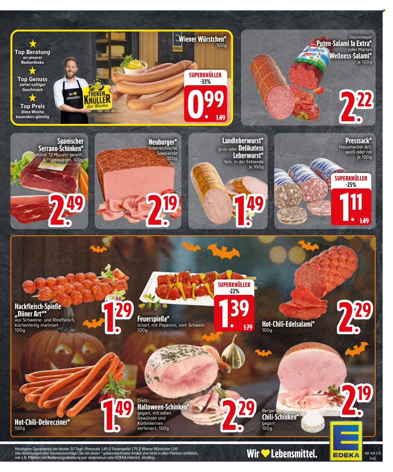 Edeka Prospekte  - 27.10.2025 - 31.10.2025. Seite 15