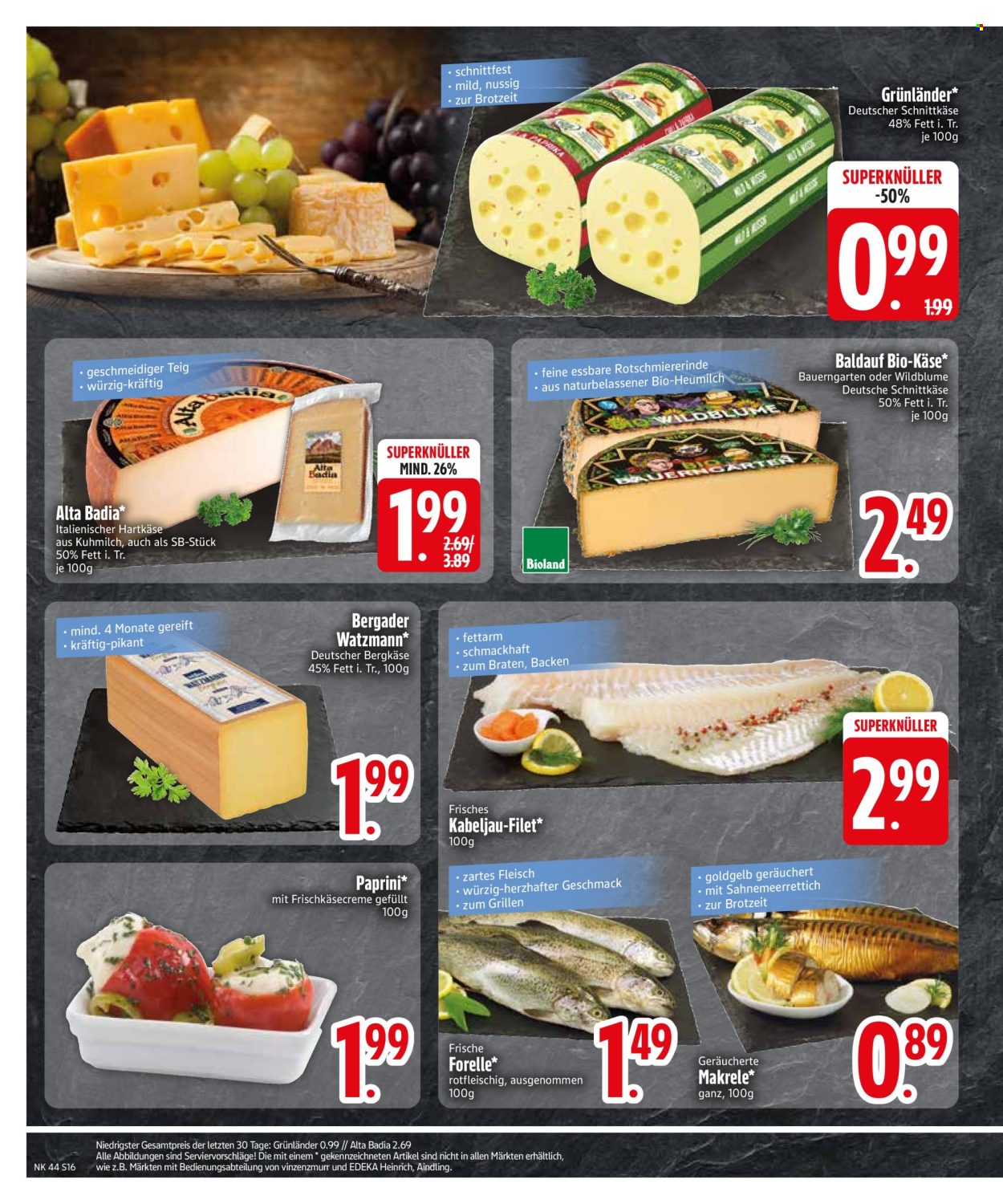 Edeka Prospekte  - 27.10.2025 - 31.10.2025. Seite 16