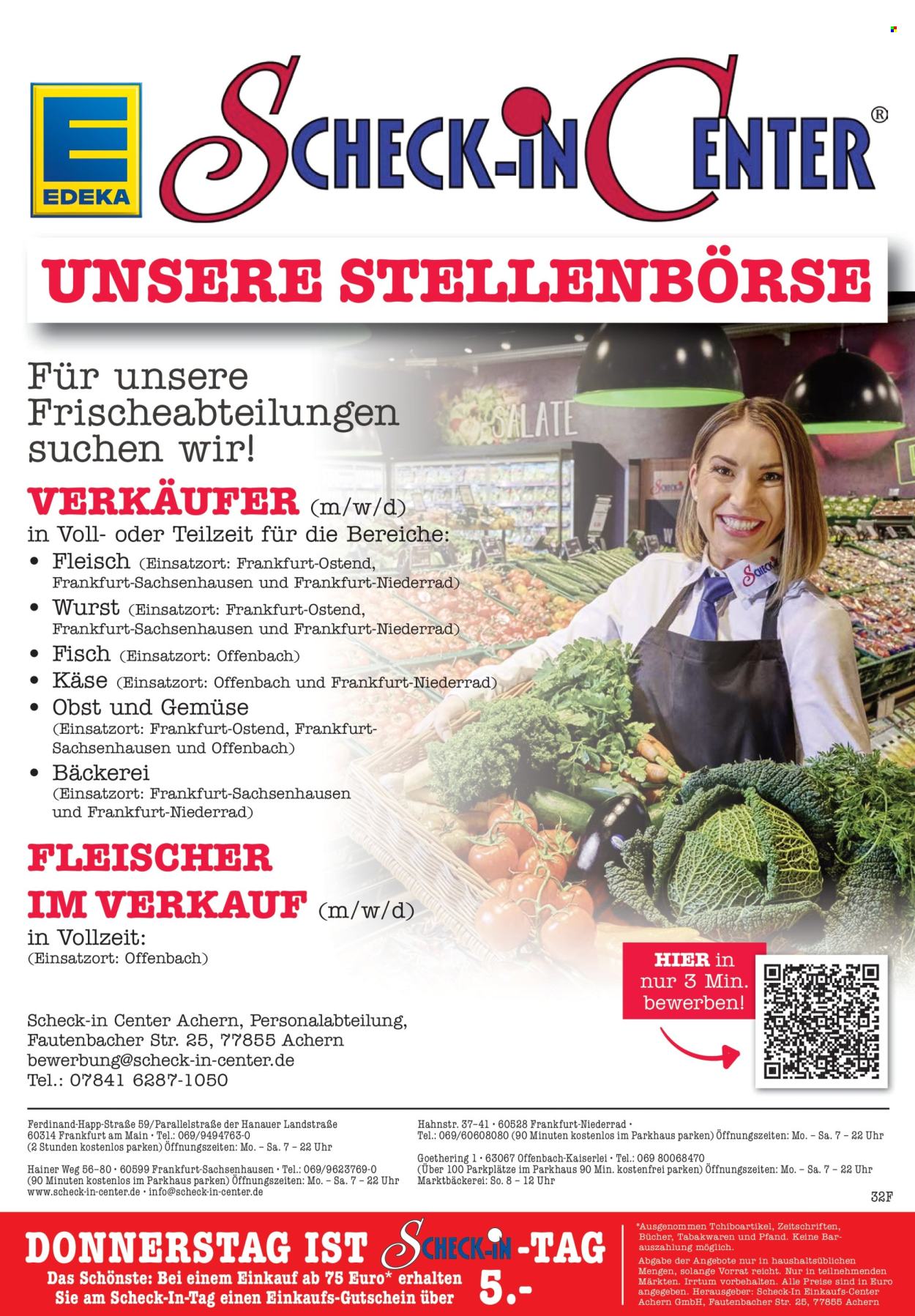 Scheck-in Prospekte  - 27.10.2025 - 1.11.2025. Seite 32