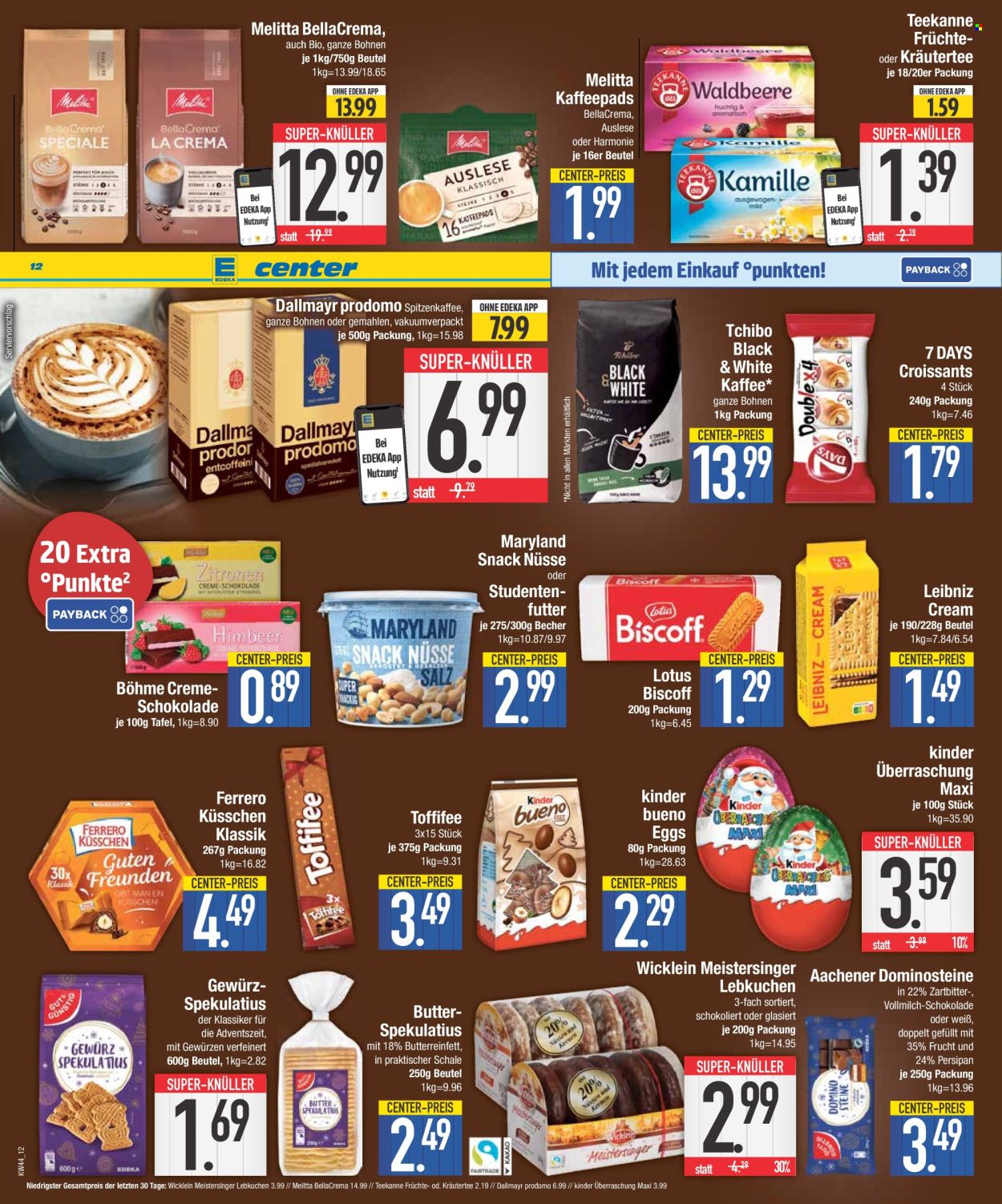Edeka Prospekte  - 27.10.2025 - 1.11.2025. Seite 12
