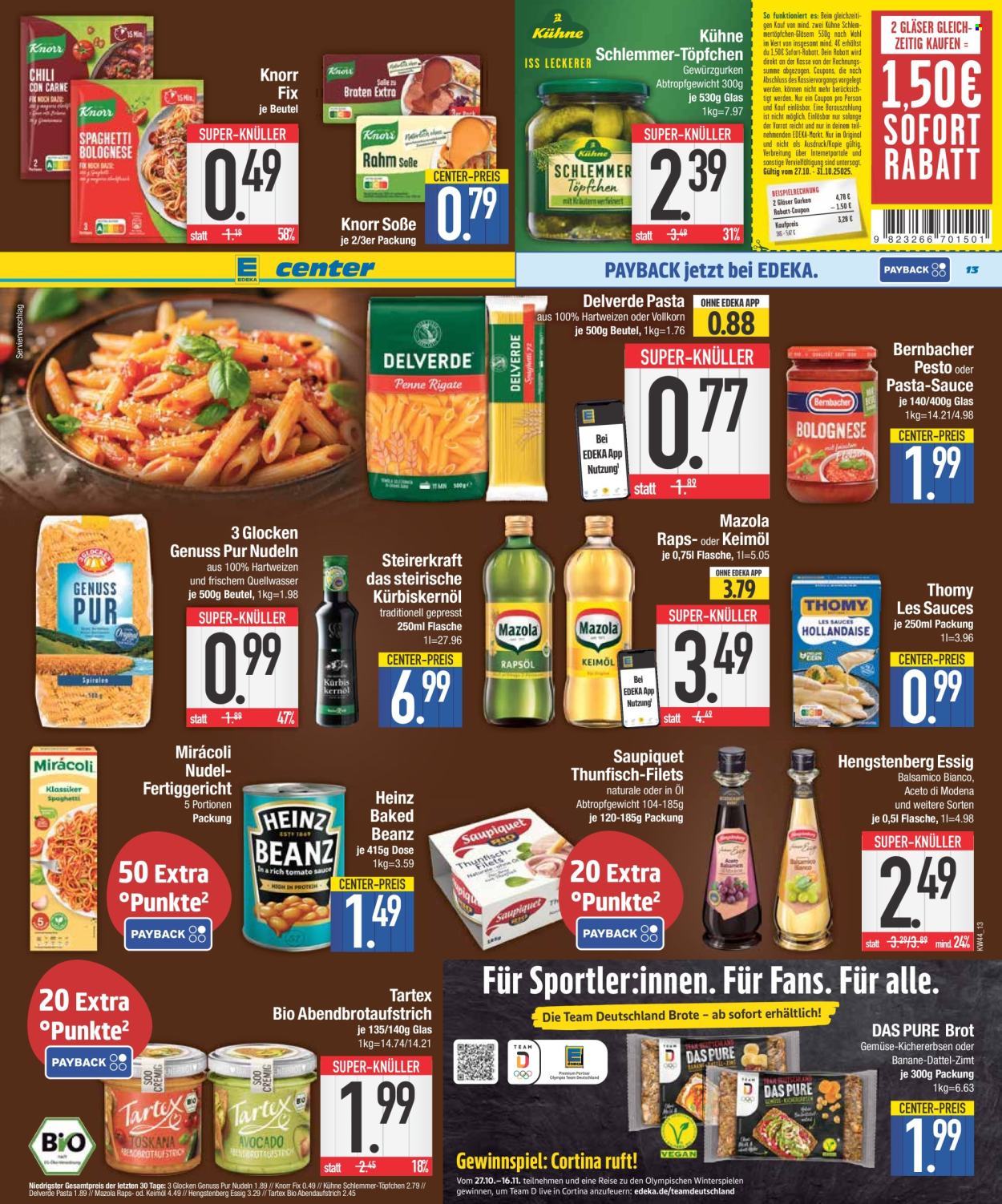 Edeka Prospekte  - 27.10.2025 - 1.11.2025. Seite 13