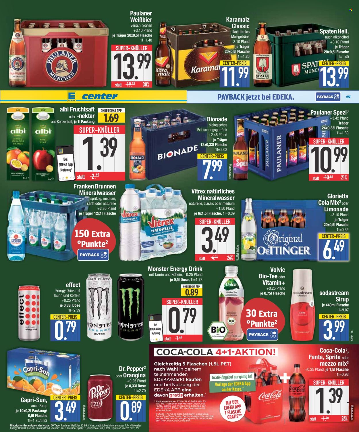 Edeka Prospekte  - 27.10.2025 - 1.11.2025. Seite 15