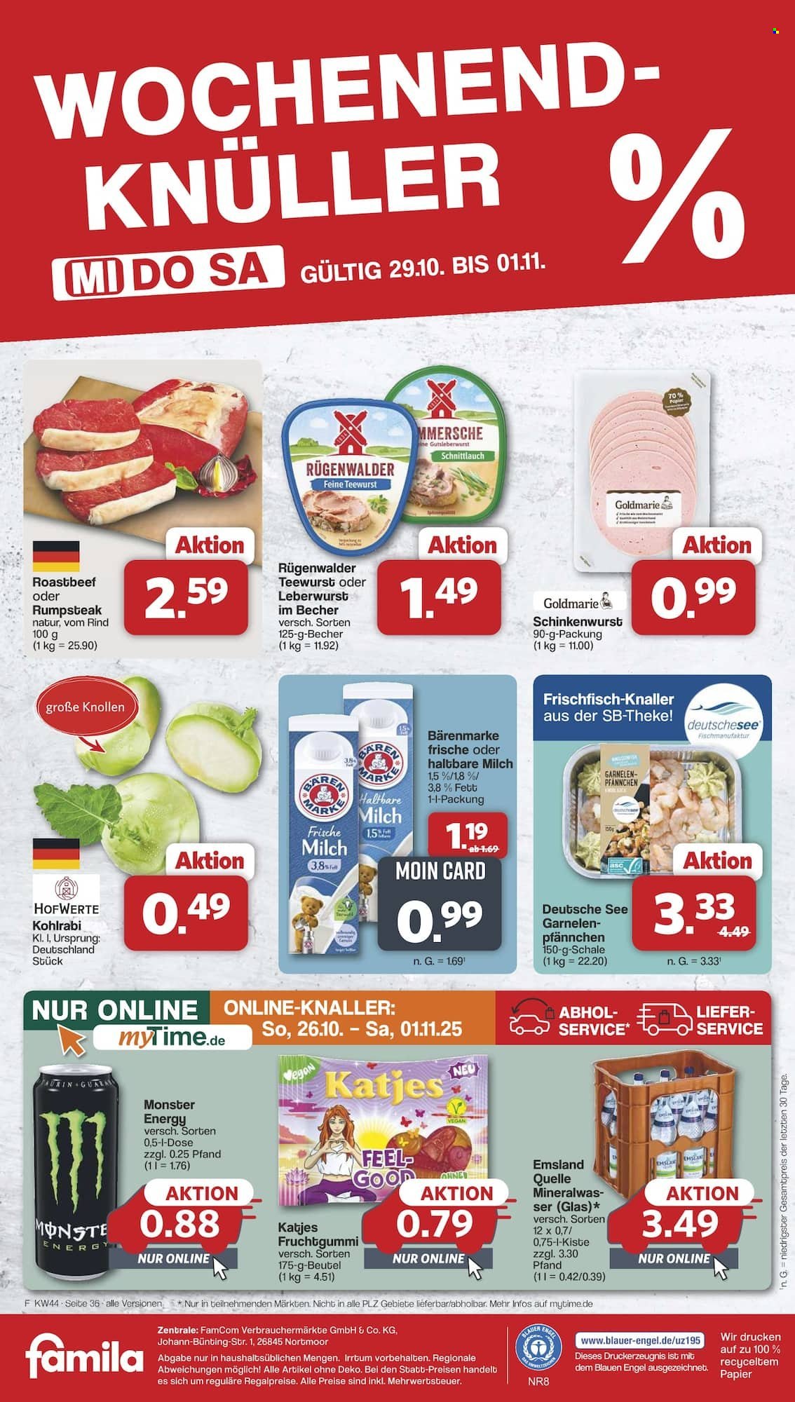 famila Prospekte  - 27.10.2025 - 1.11.2025. Seite 39