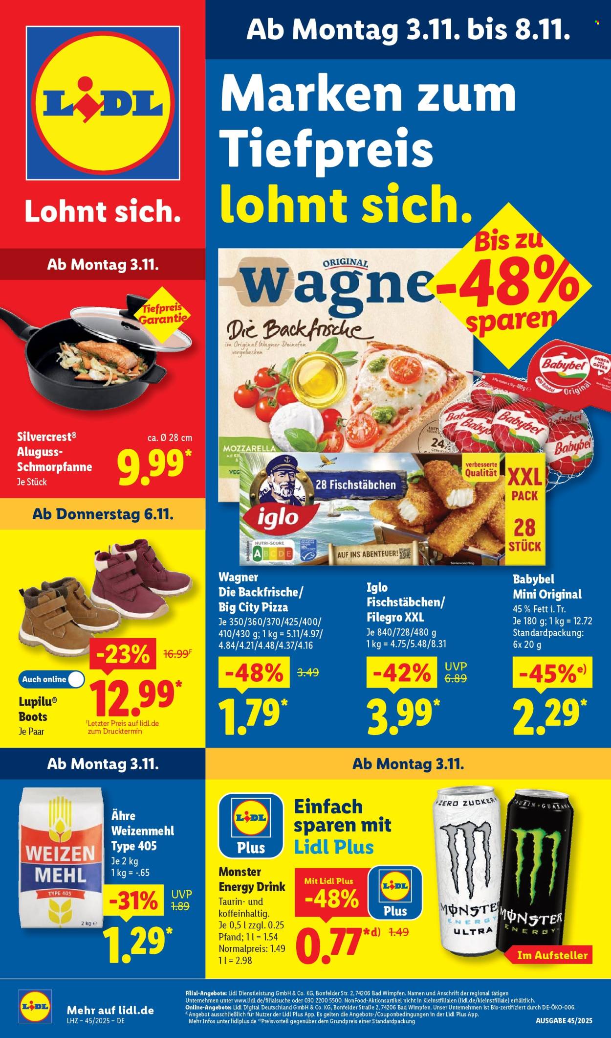 Lidl Prospekte  - 3.11.2025 - 8.11.2025. Seite 1