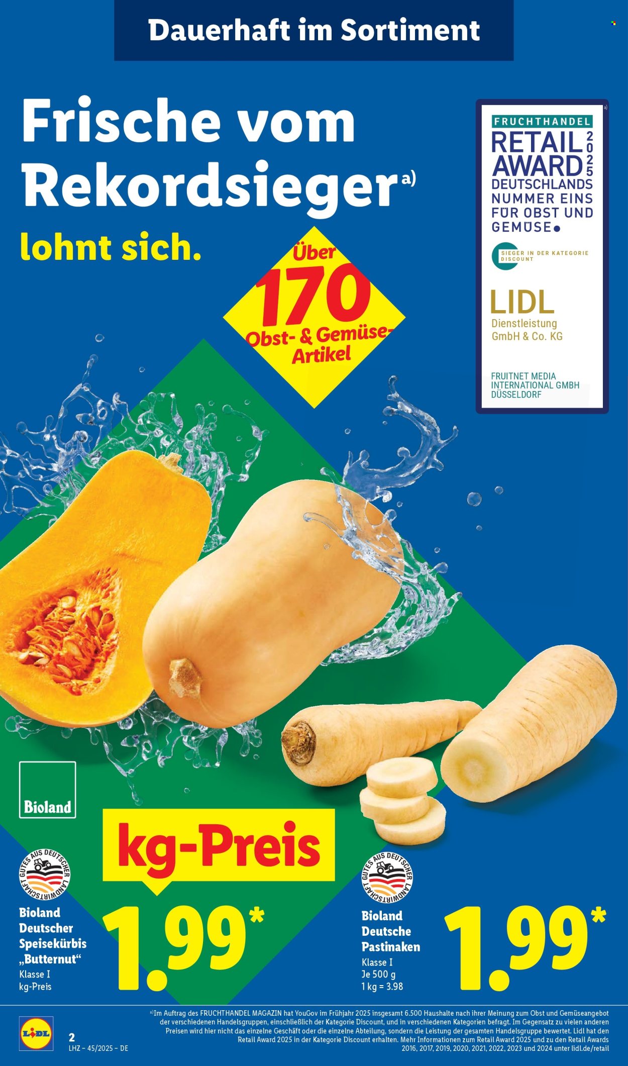 Lidl Prospekte  - 3.11.2025 - 8.11.2025. Seite 2
