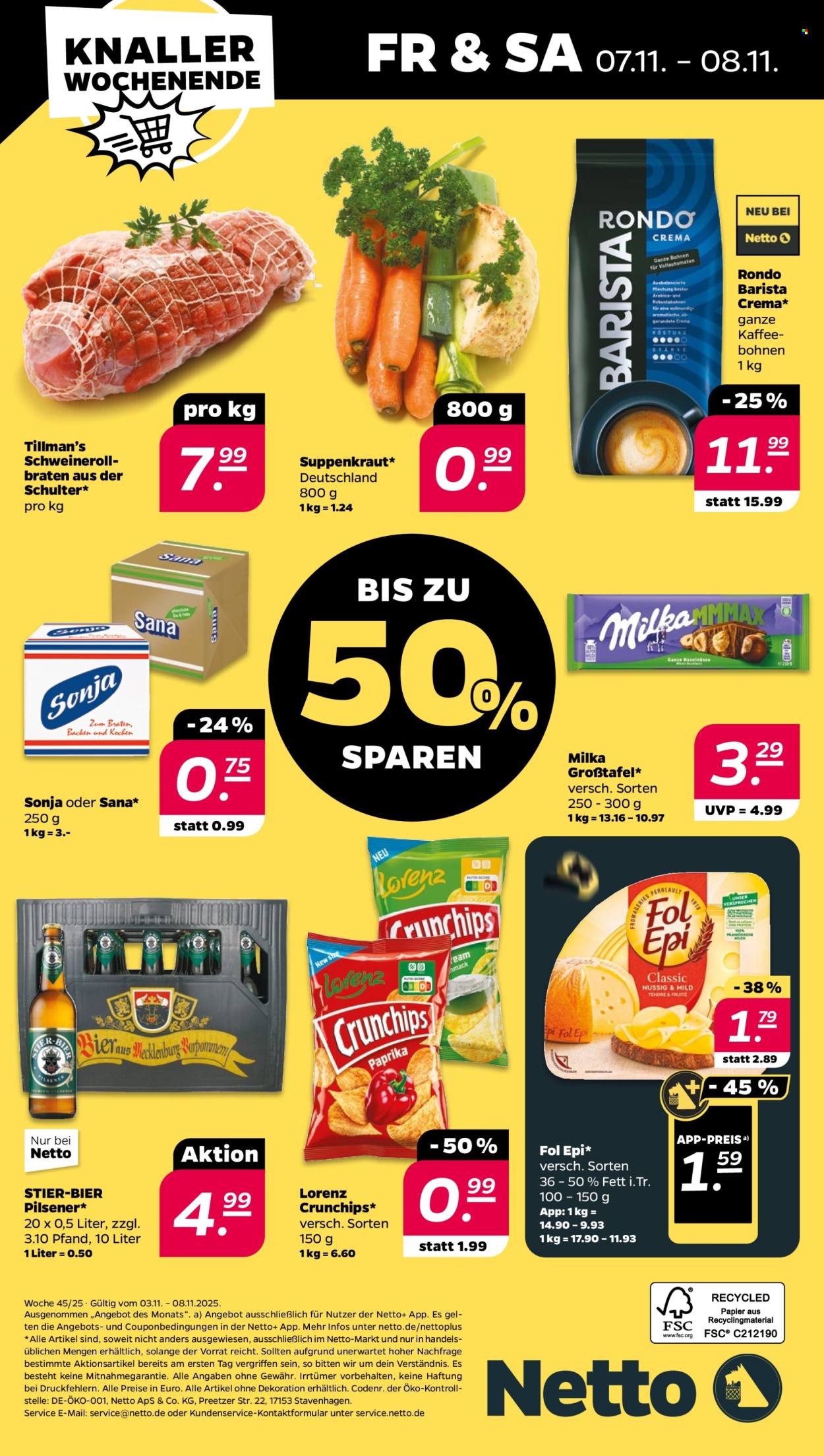 Netto Prospekte  - 3.11.2025 - 8.11.2025. Seite 34