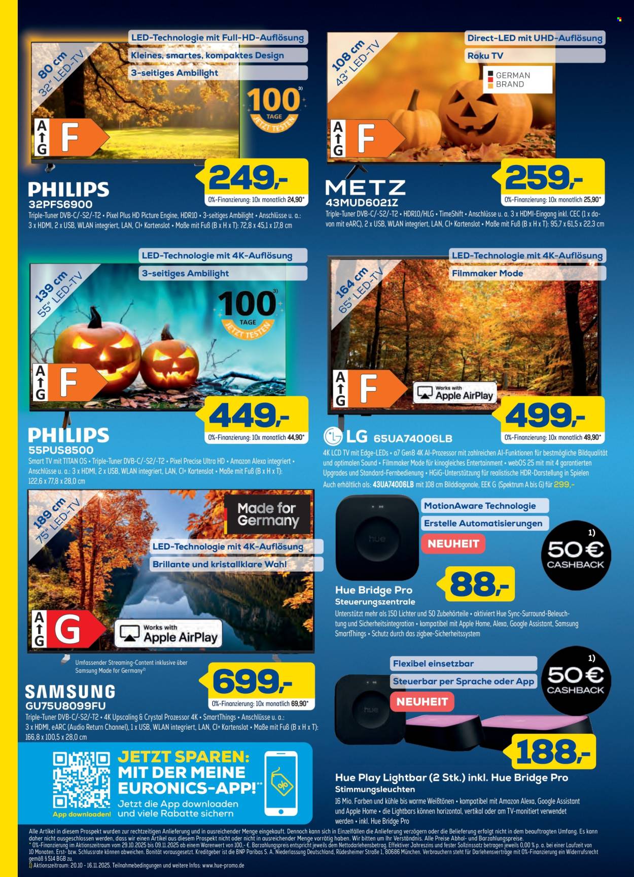 Euronics Prospekte  - 29.10.2025 - 9.11.2025. Seite 6