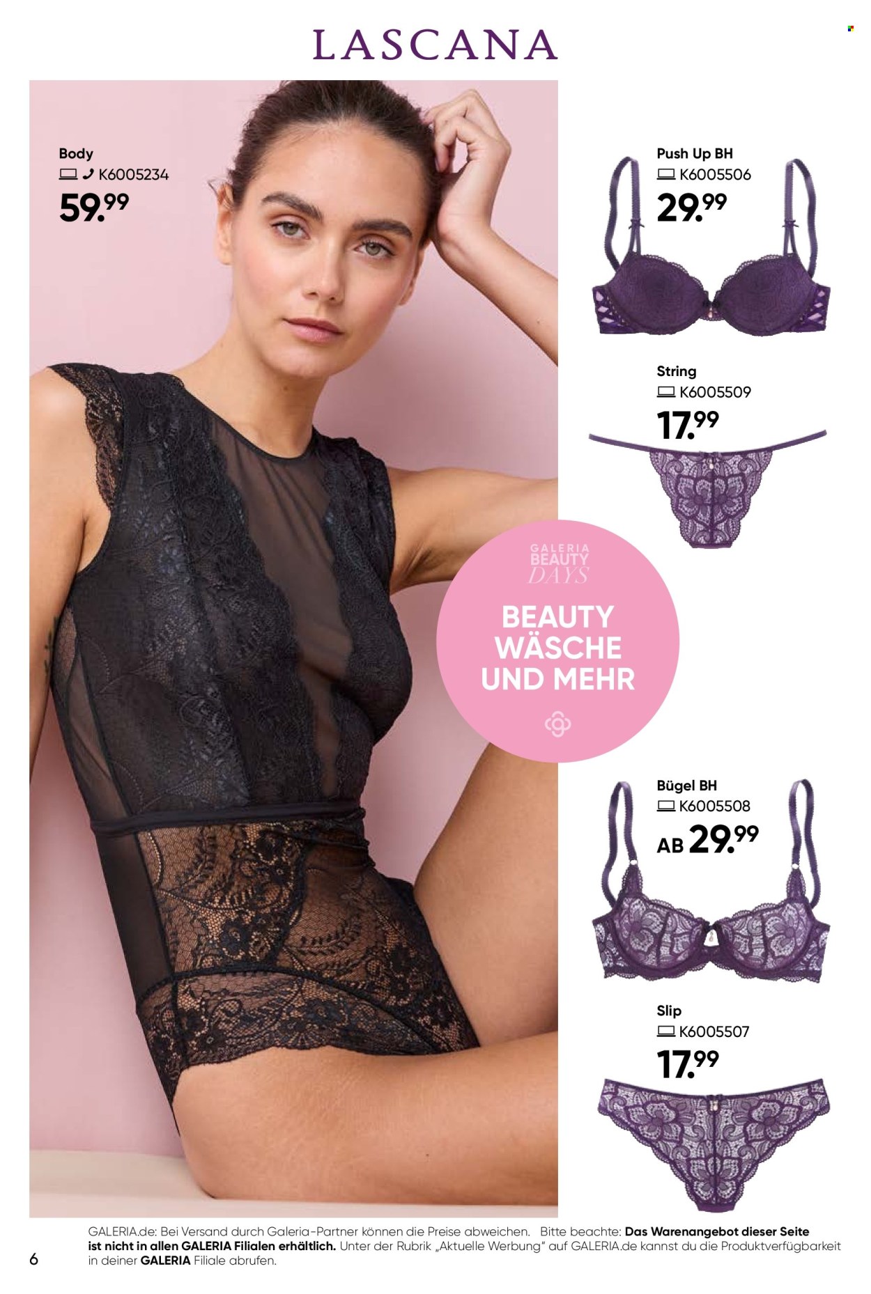 GALERIA Karstadt Kaufhof Prospekte  - 29.10.2025 - 9.11.2025. Seite 6