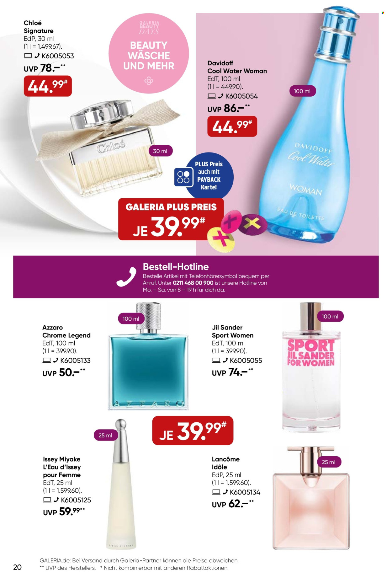 GALERIA Karstadt Kaufhof Prospekte  - 29.10.2025 - 9.11.2025. Seite 20
