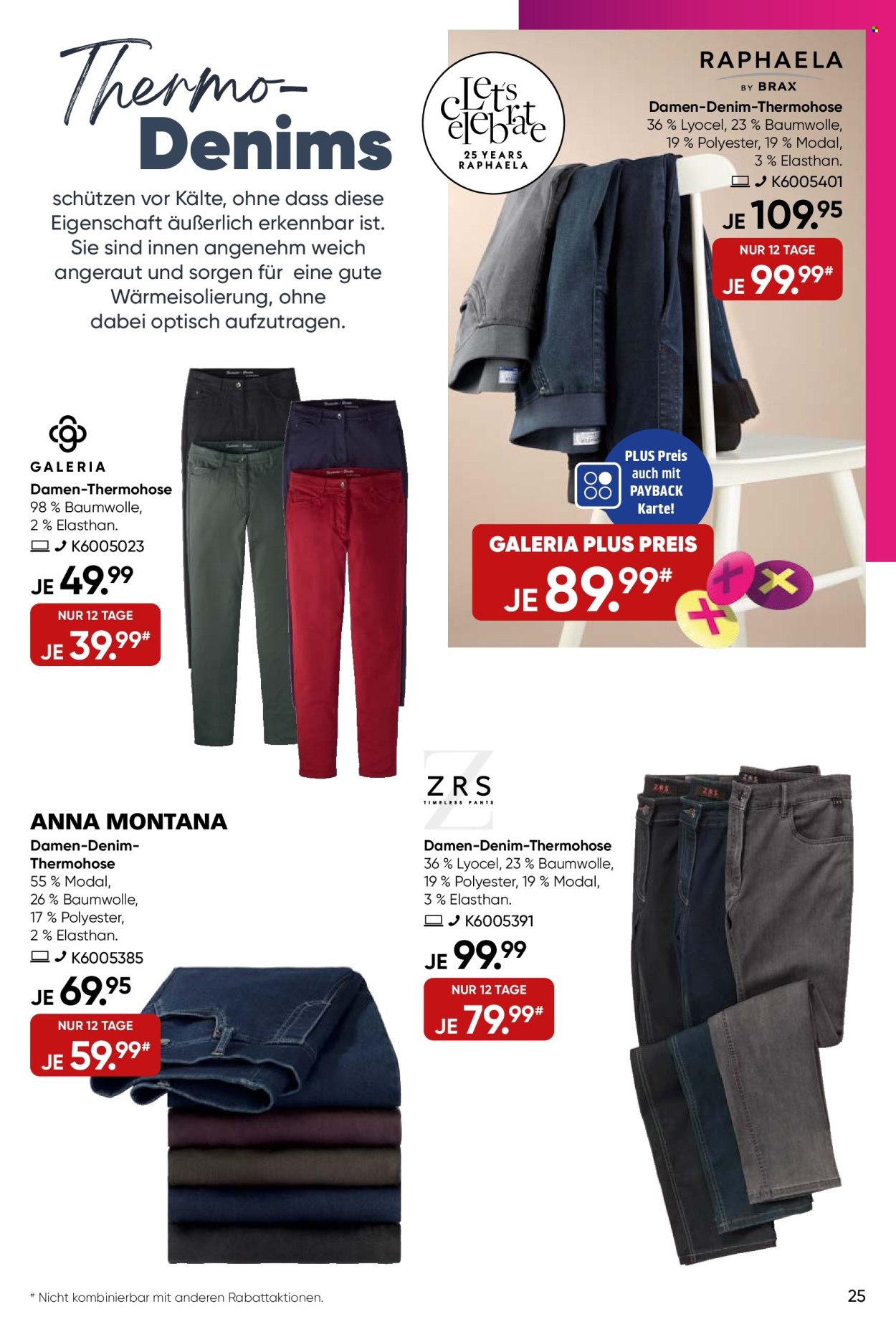 GALERIA Karstadt Kaufhof Prospekte  - 29.10.2025 - 9.11.2025. Seite 25